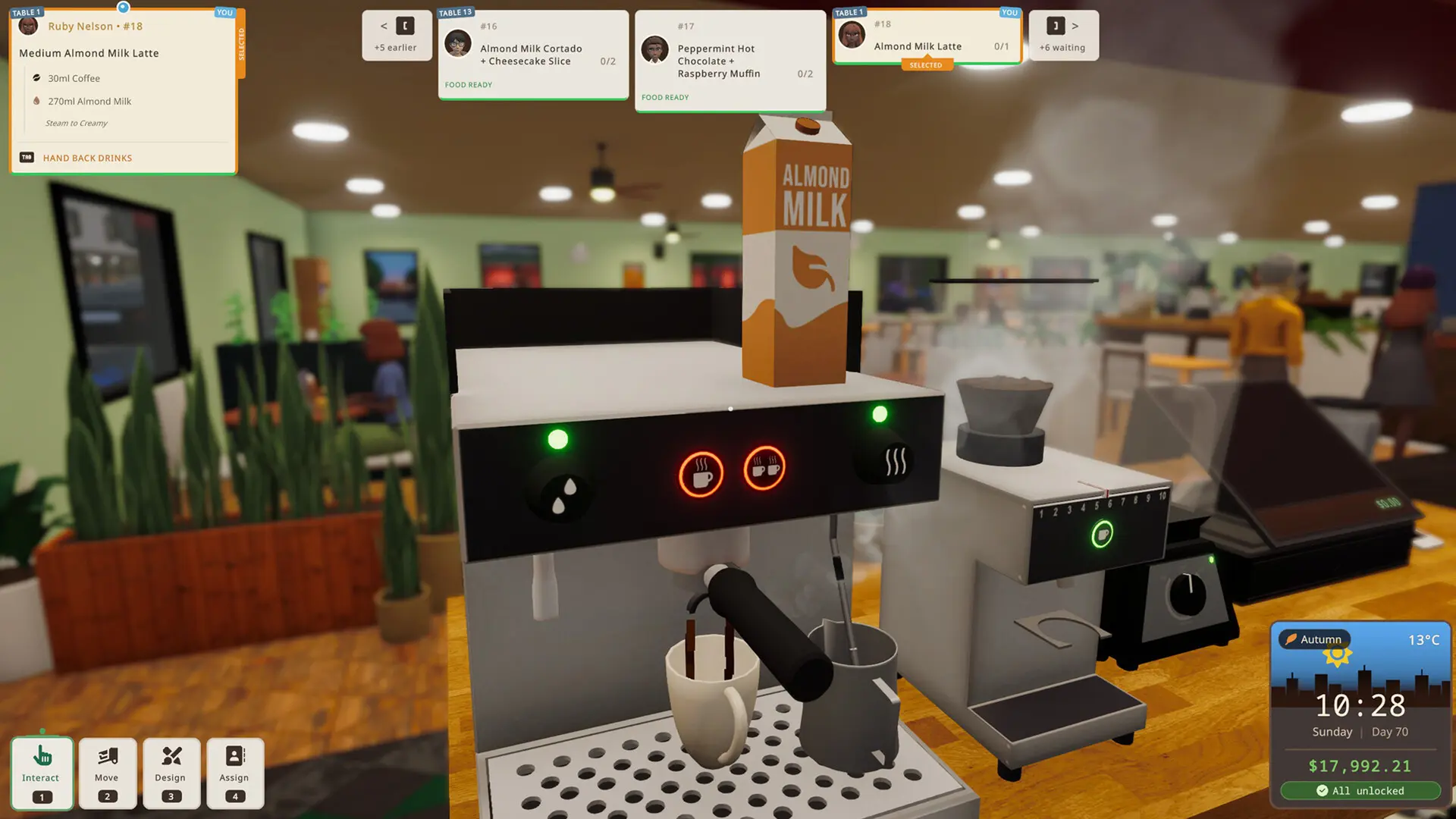 杯与吧台:咖啡店模拟器/Cup and Counter: Coffee Shop Simulator 游戏截图