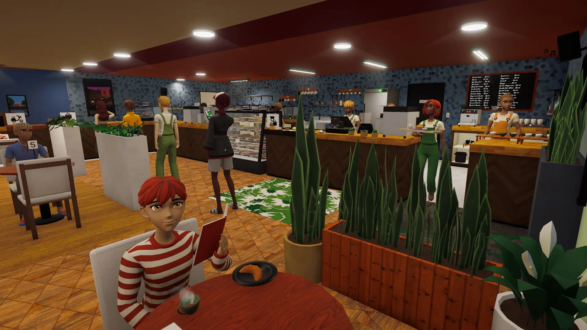 杯与吧台:咖啡店模拟器/Cup and Counter: Coffee Shop Simulator 游戏截图