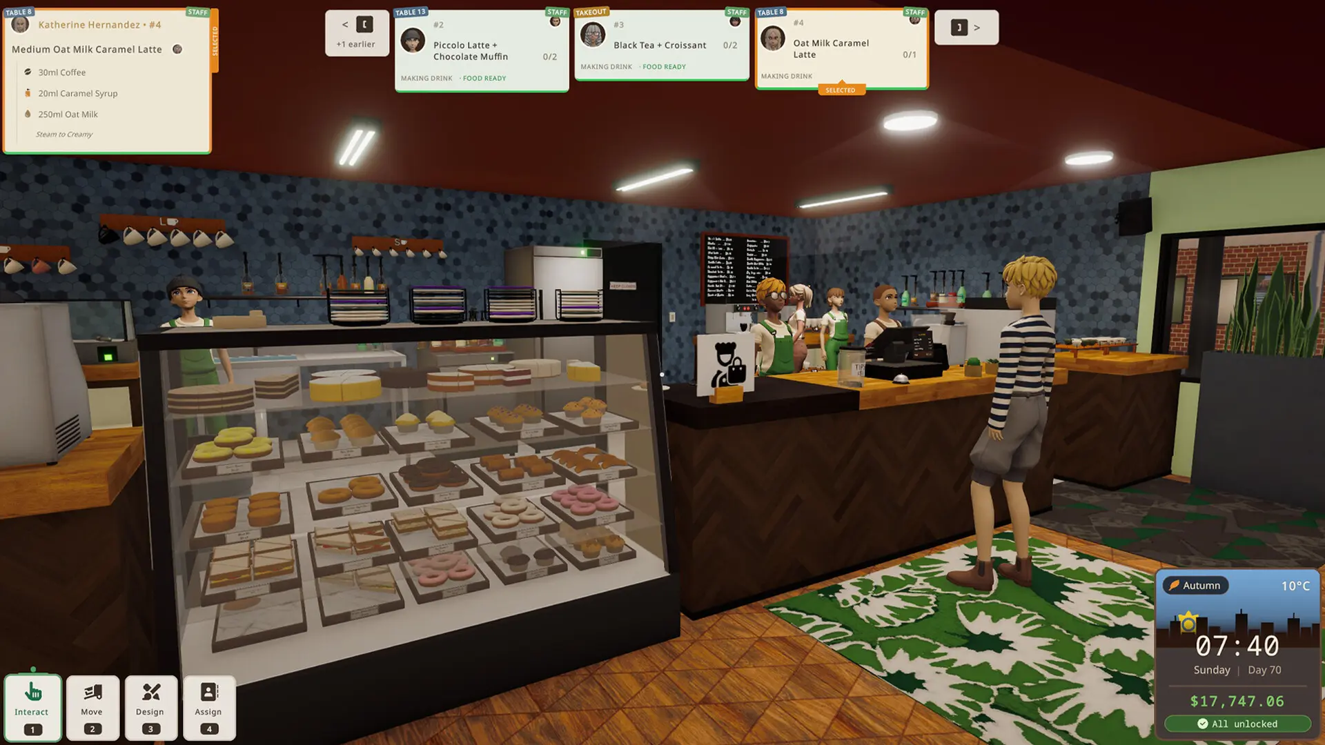杯与吧台:咖啡店模拟器/Cup and Counter: Coffee Shop Simulator 游戏截图