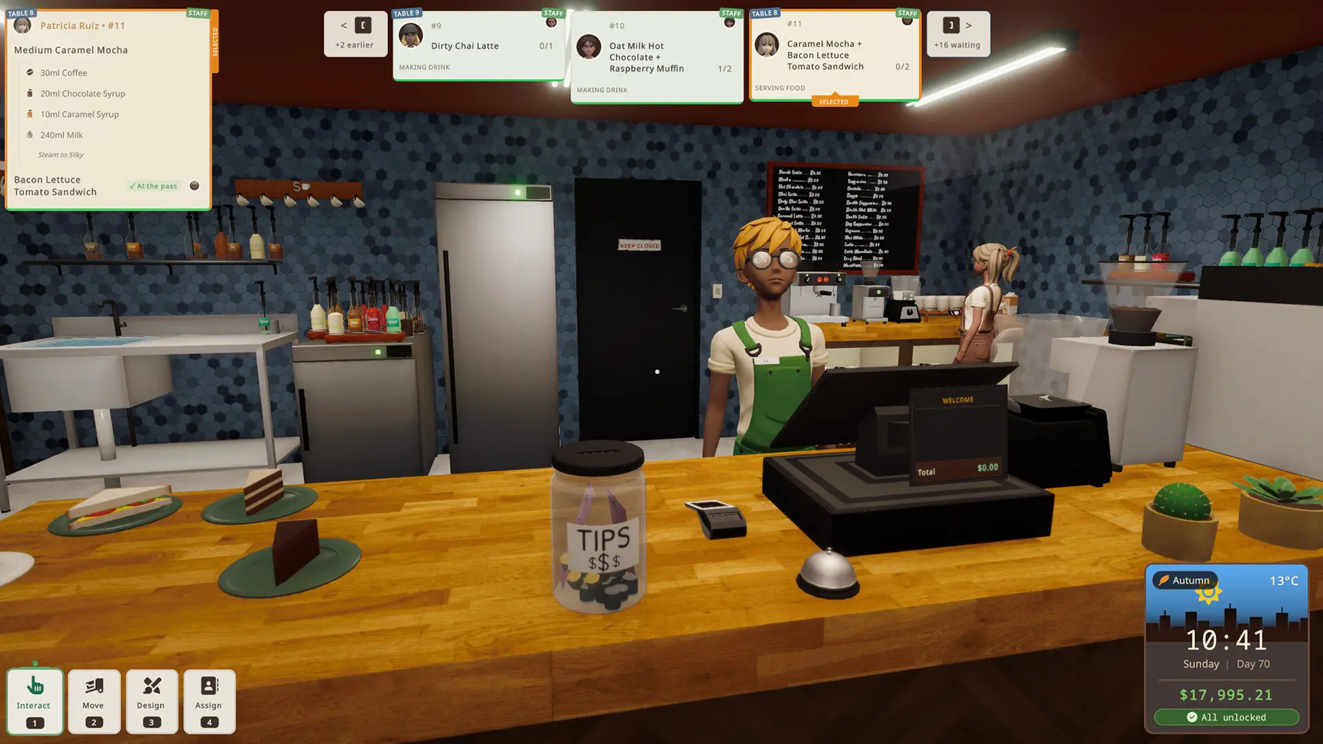杯与吧台:咖啡店模拟器/Cup and Counter: Coffee Shop Simulator 游戏截图