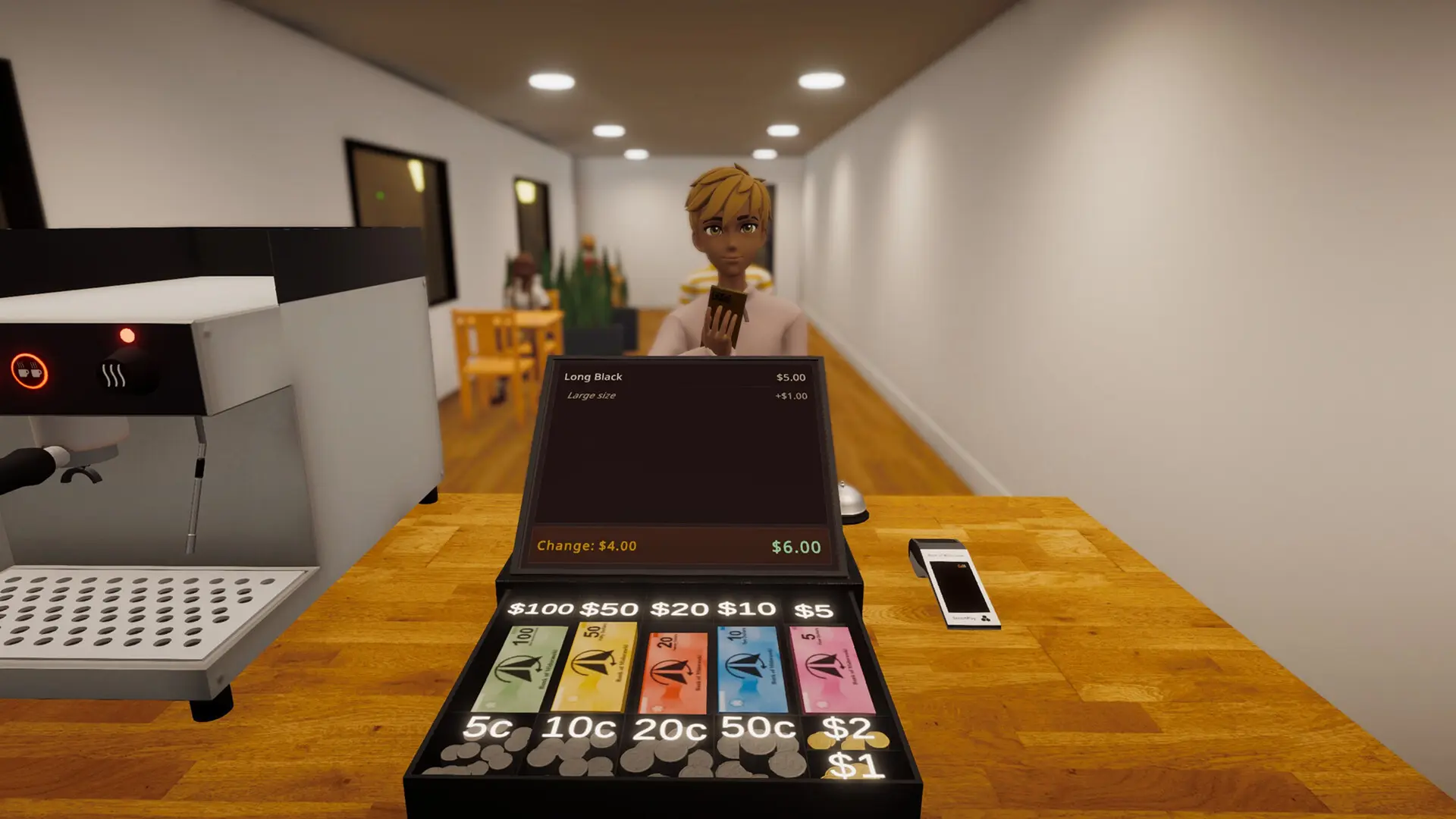 杯与吧台:咖啡店模拟器/Cup and Counter: Coffee Shop Simulator 游戏截图