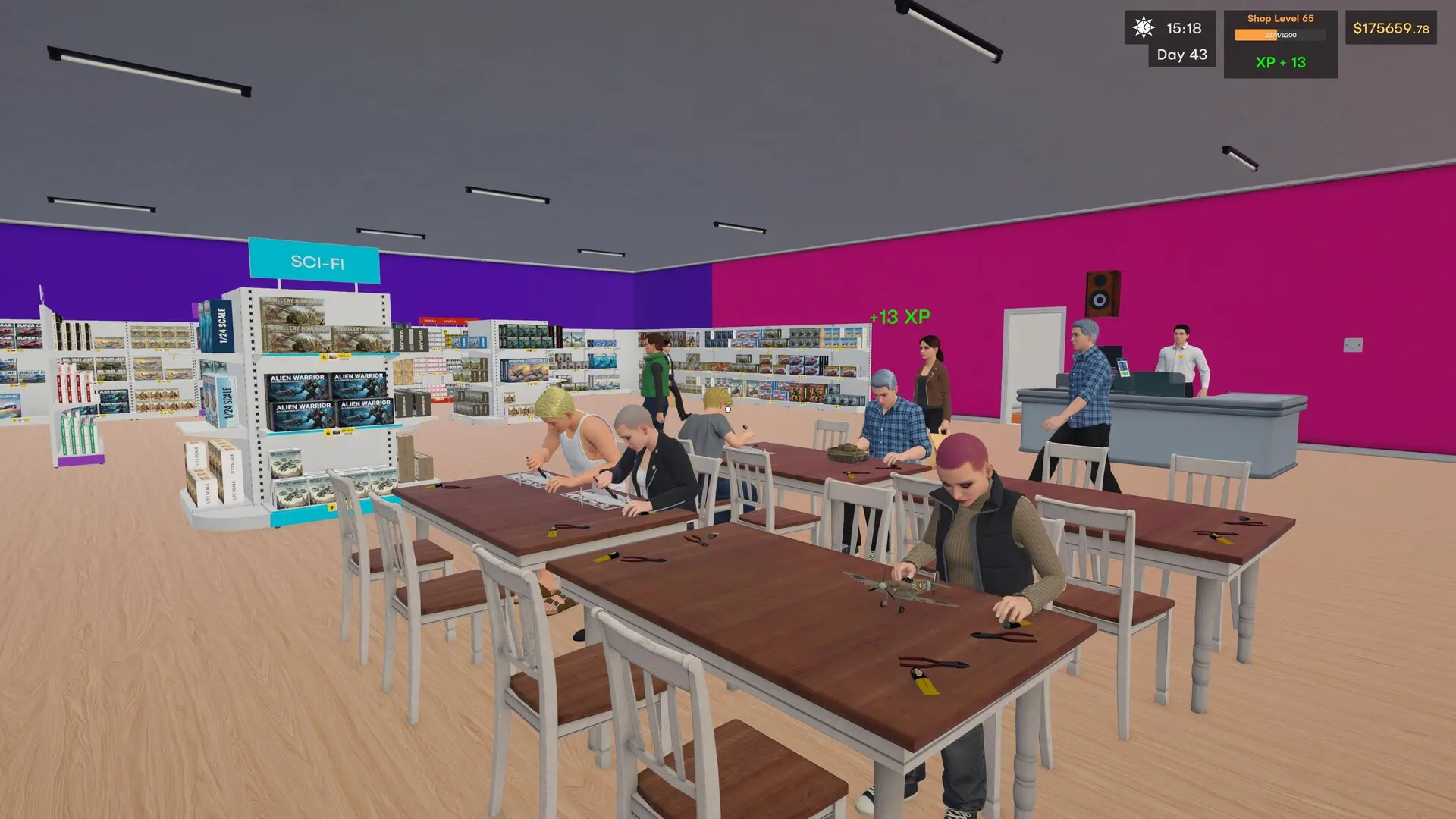 模型店模拟器/Model Kit Shop Simulator 游戏截图