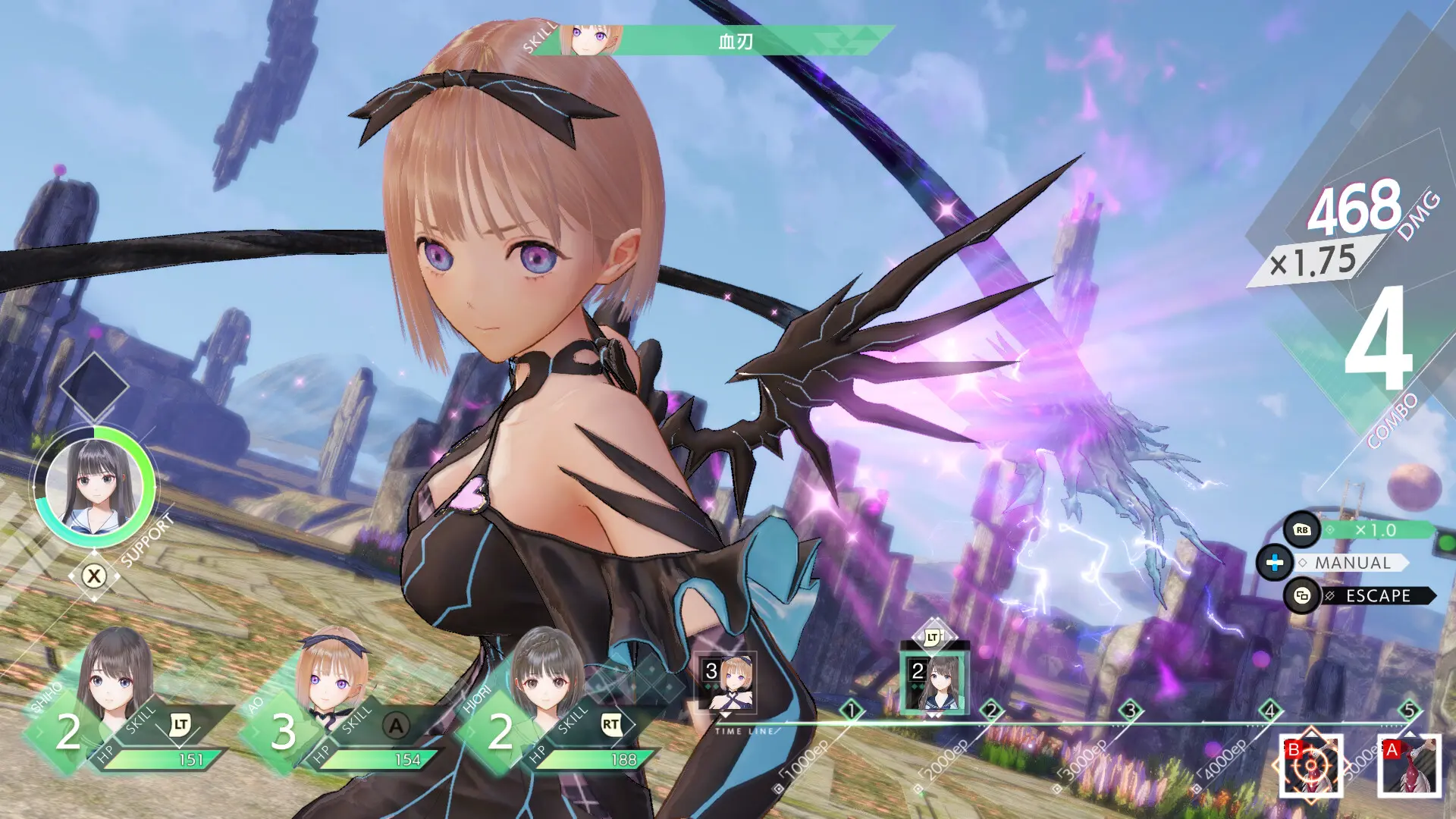 蓝色反射：少女们的奇迹/BLUE REFLECTION Quartet 游戏截图