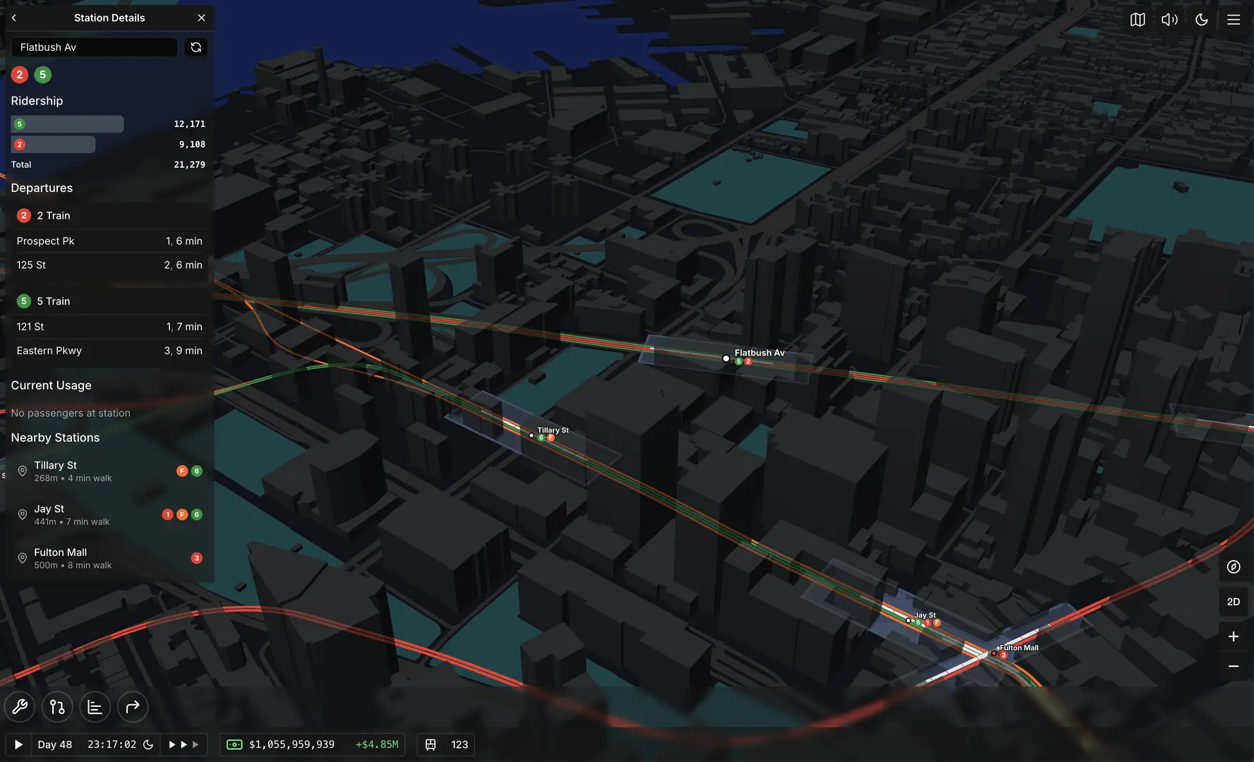地铁建造/地铁建造师/Subway Builder 游戏截图