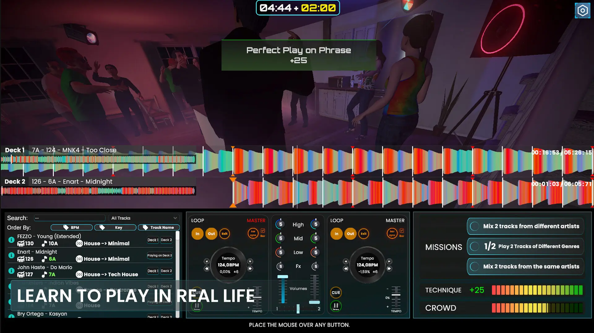 DJ Life Simulator：学习真正的DJ技巧/DJ Life Simulator: From Your Bedroom to the Mainstage 游戏截图
