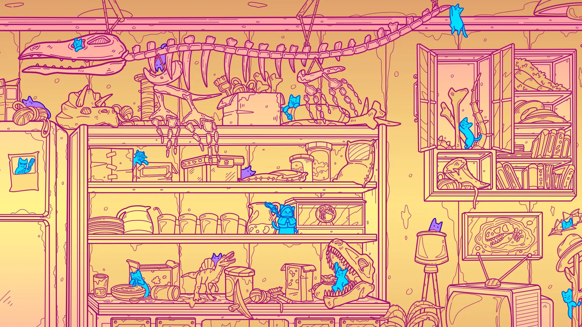 满屋猫咪/Flats Full of Cats 游戏截图