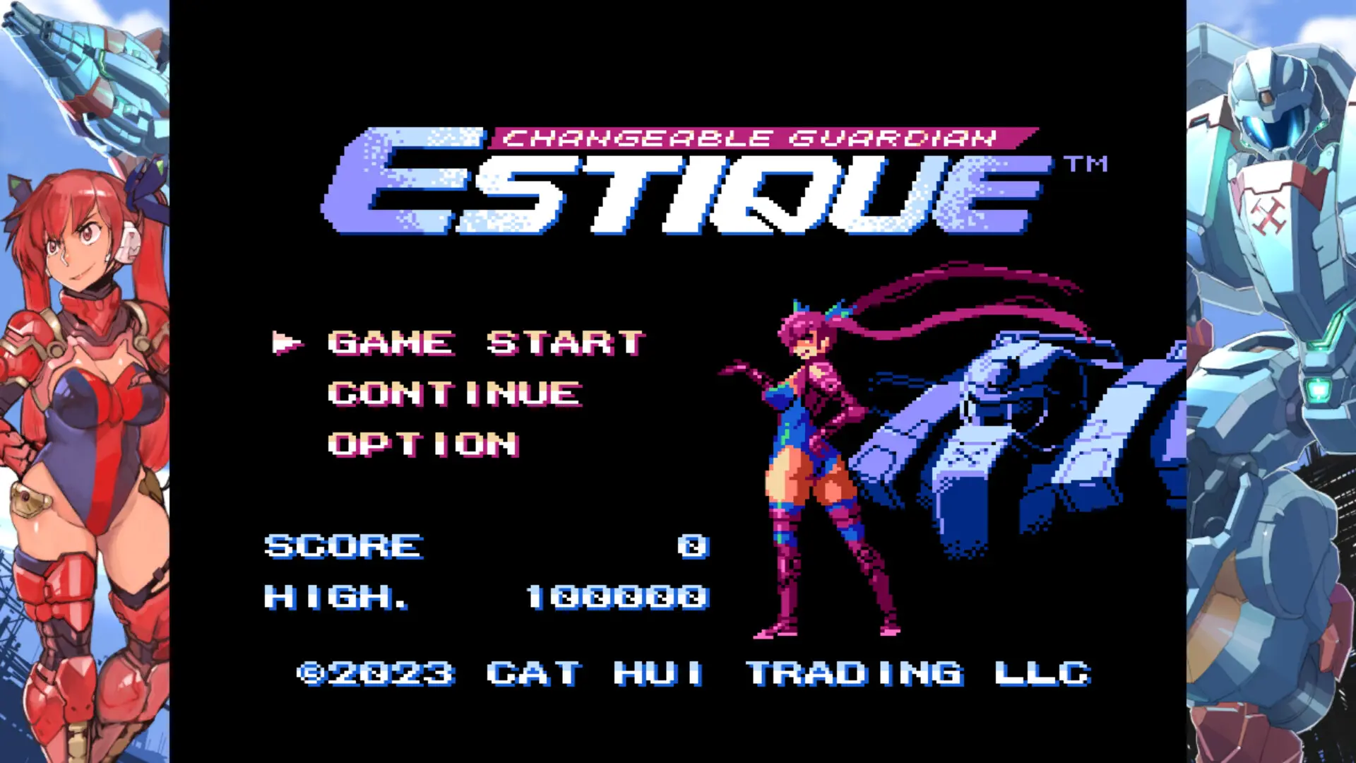 超翼战骑艾斯提克/Changeable Guardian ESTIQUE 游戏截图