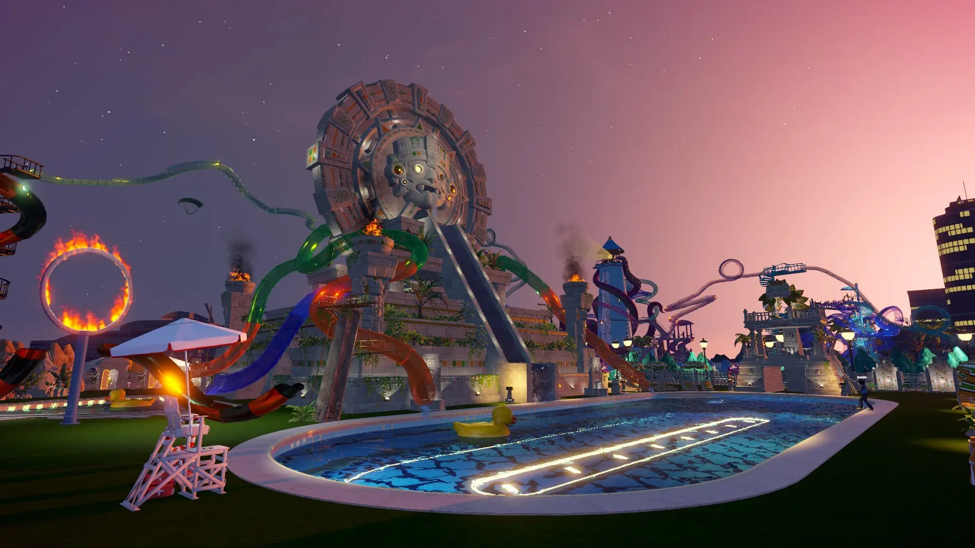 水上乐园模拟器/Waterpark Simulator/支持网络联机 游戏截图
