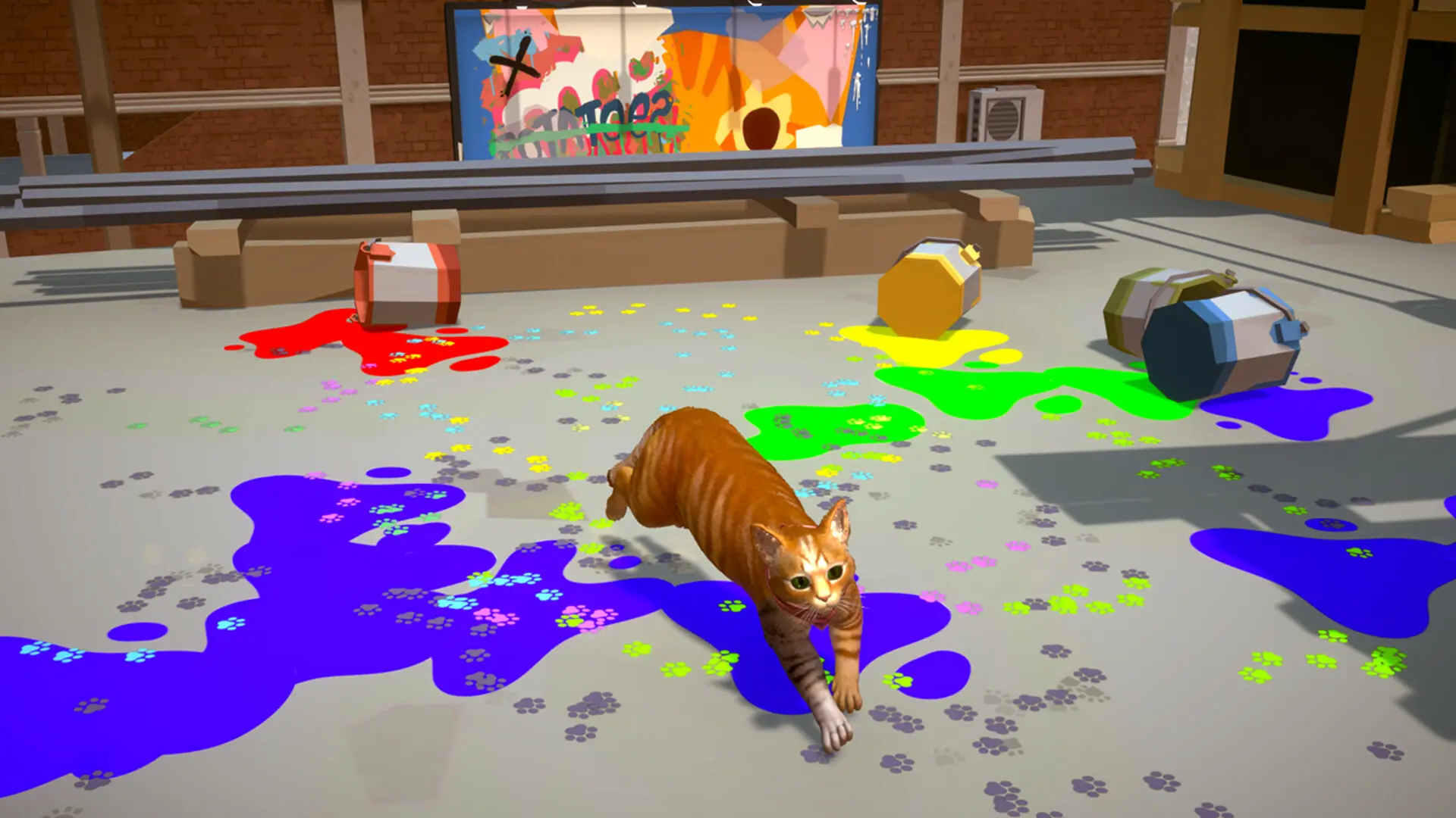 喵米:都市猫咪大乱/MEOWMI: City Cat Chaos 游戏截图