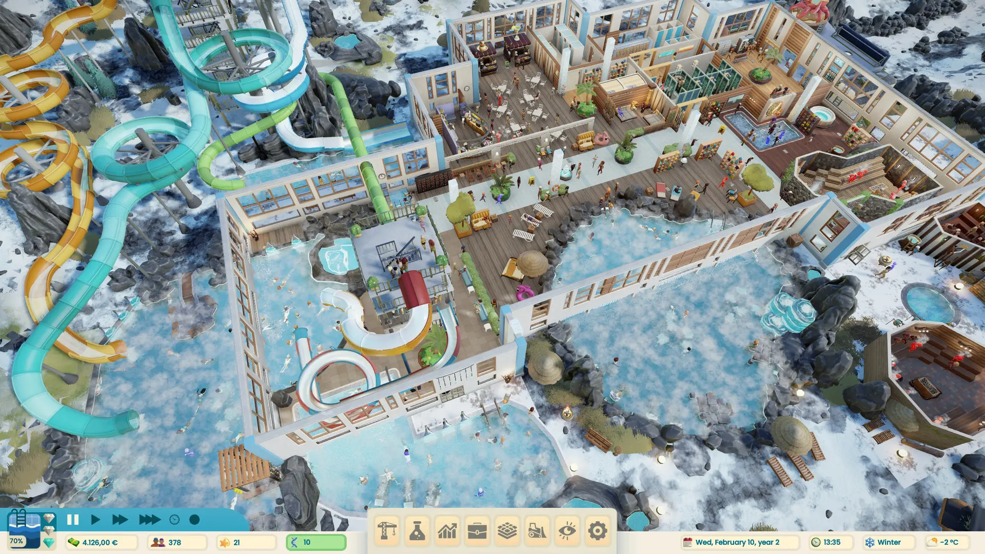 水上乐园大亨/Aquapark Tycoon 游戏截图