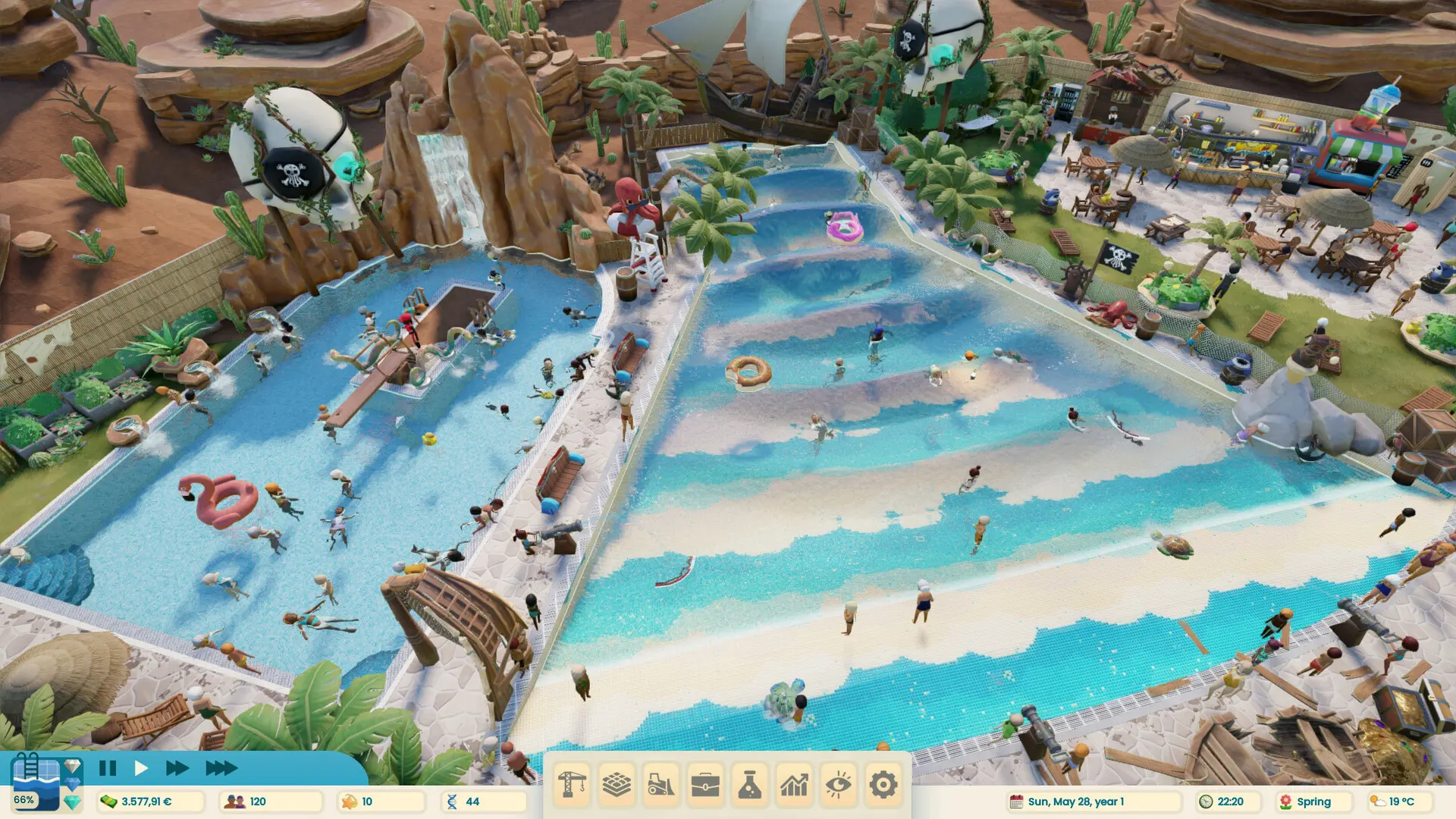 水上乐园大亨/Aquapark Tycoon 游戏截图