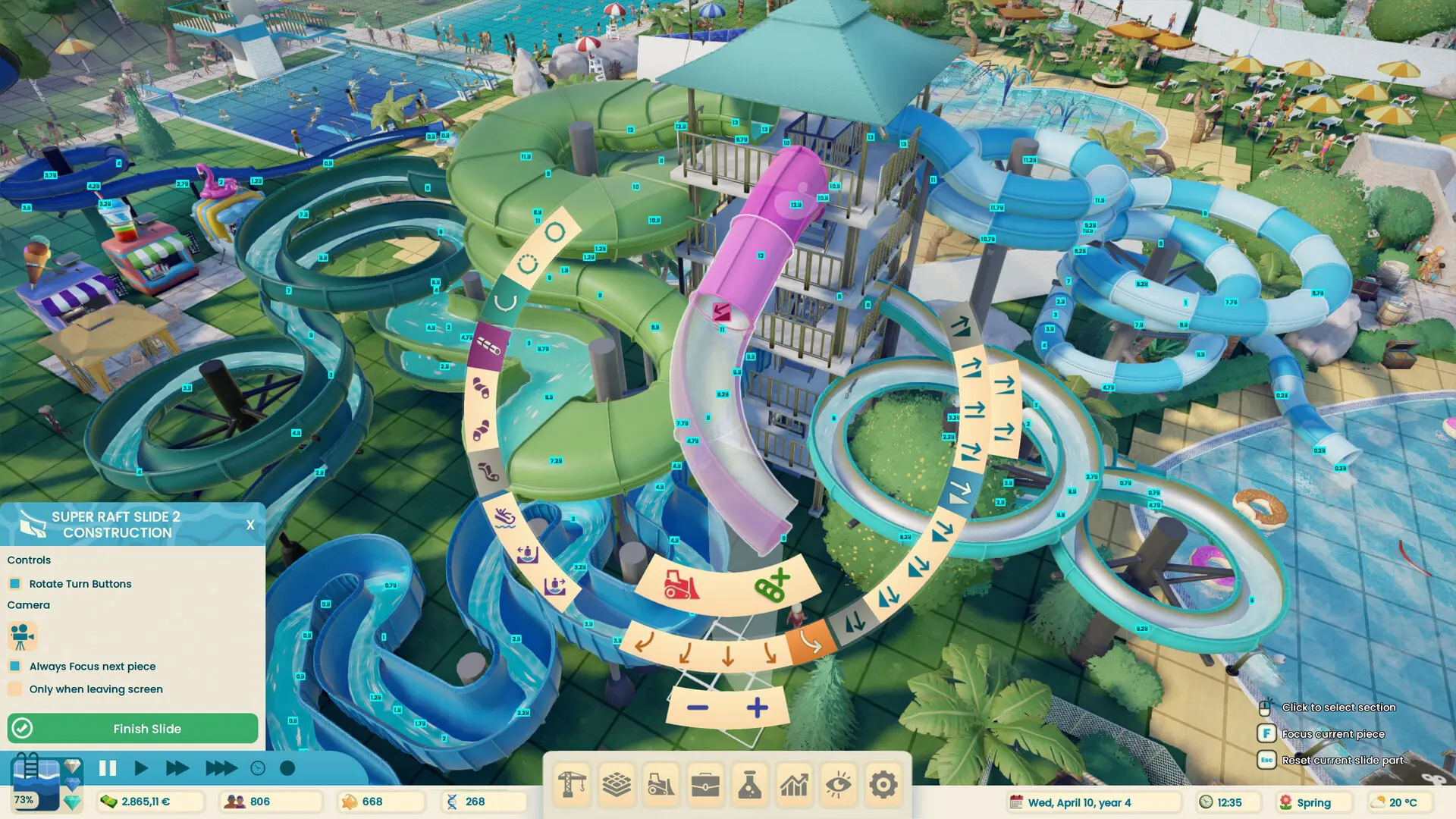 水上乐园大亨/Aquapark Tycoon 游戏截图