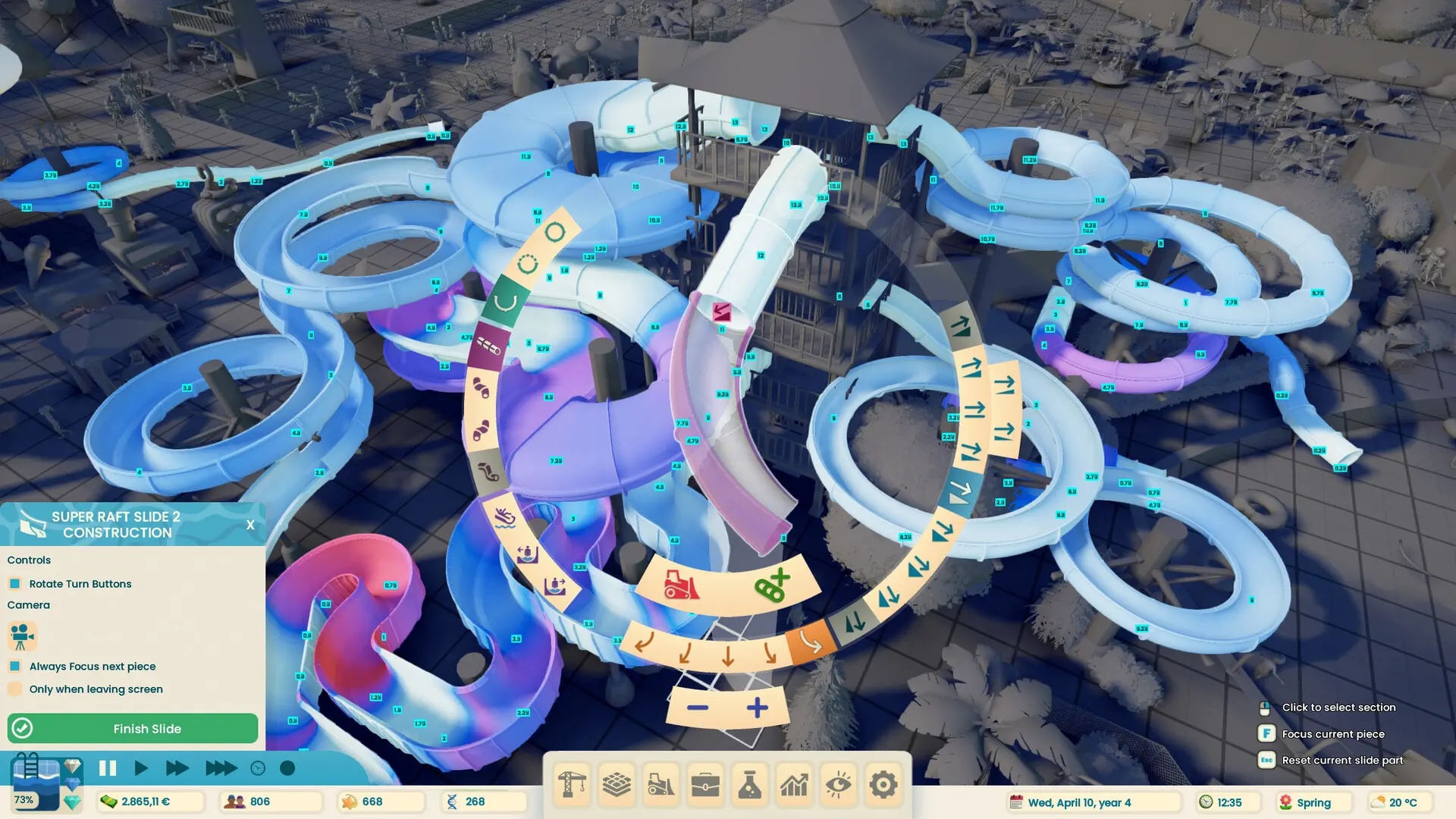 水上乐园大亨/Aquapark Tycoon 游戏截图