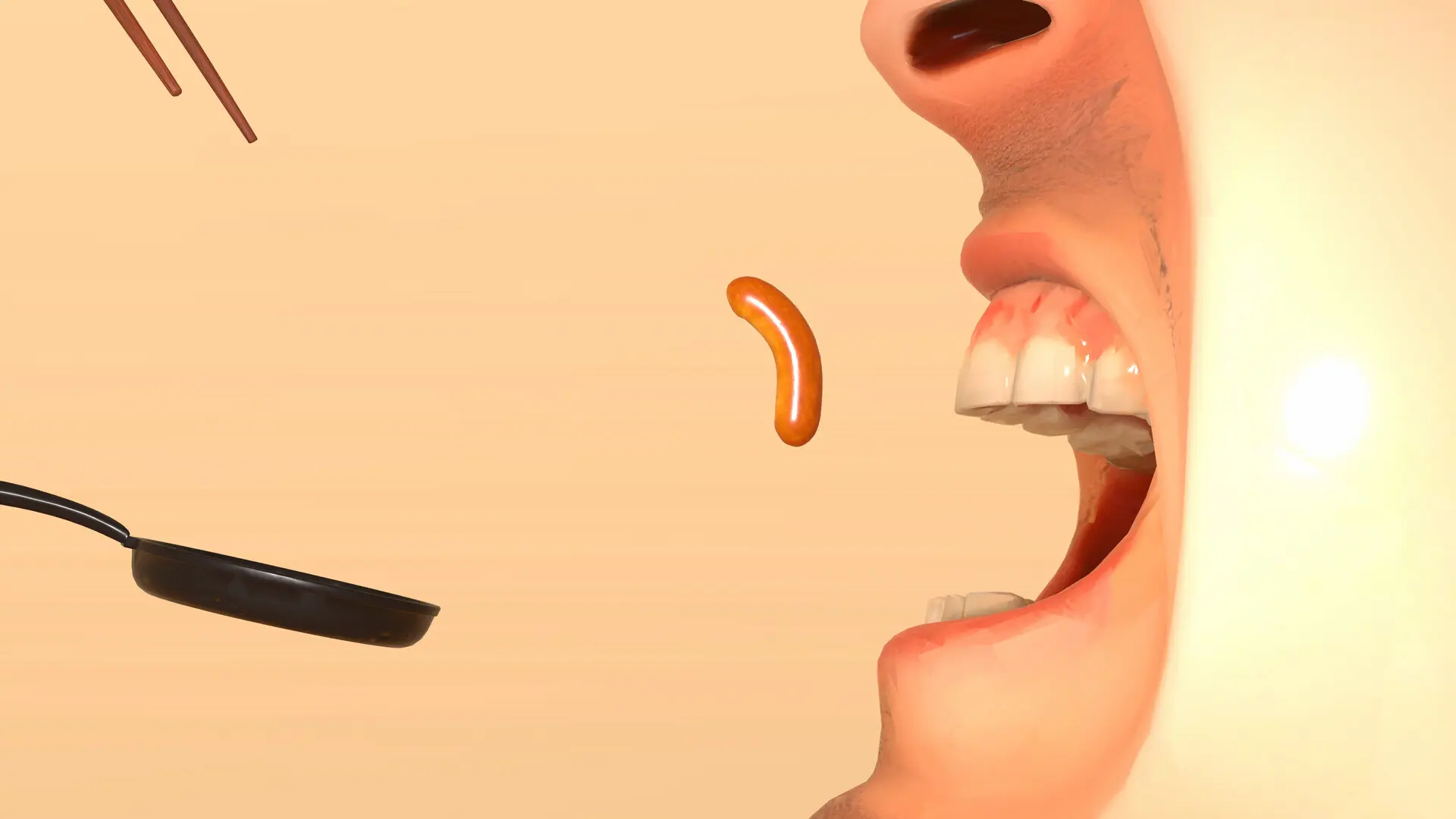 一个关于香肠的奇怪游戏/A Weird Game About Sausage 游戏截图