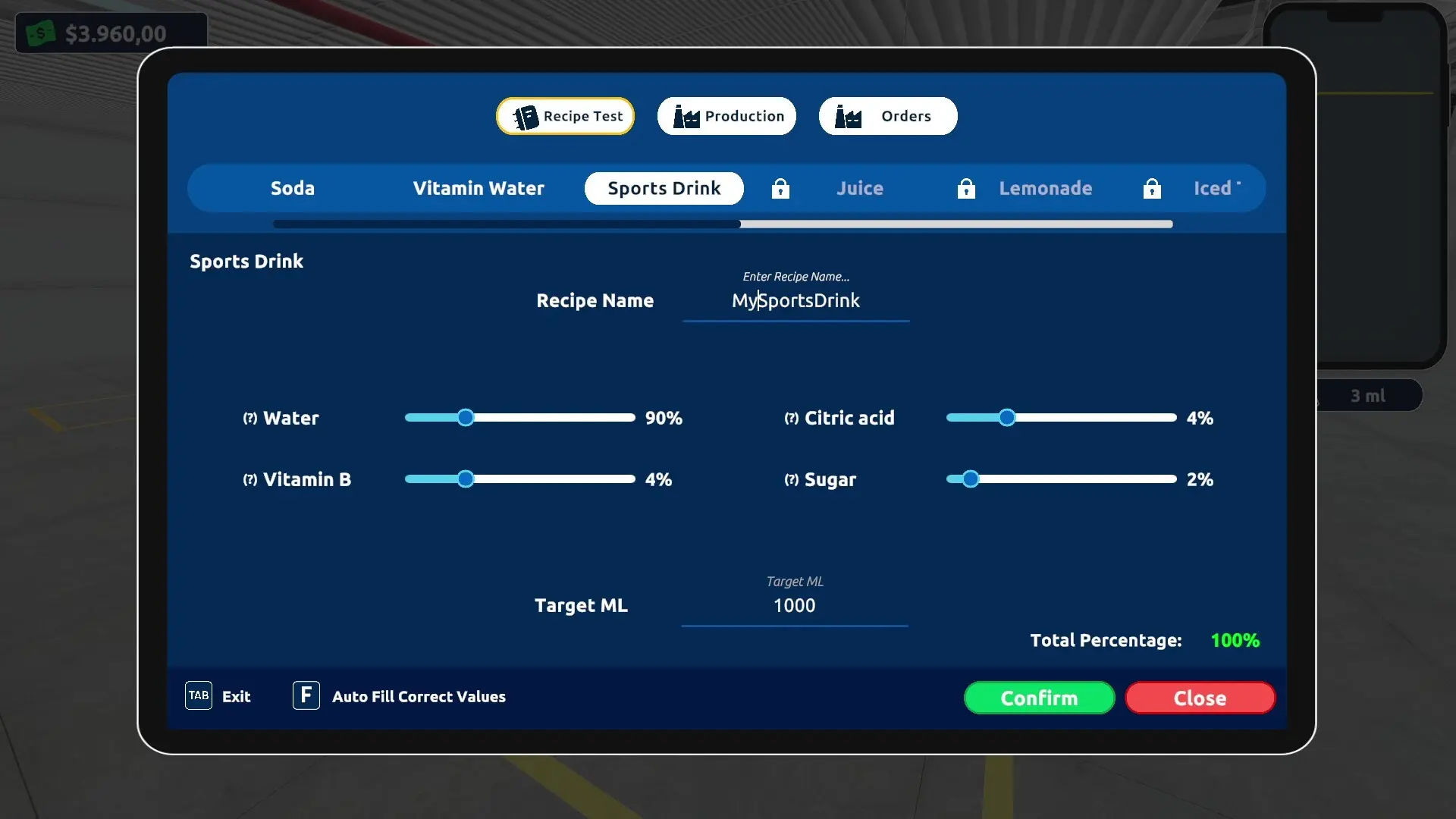 饮料工厂模拟器/Drink Factory Simulator 游戏截图