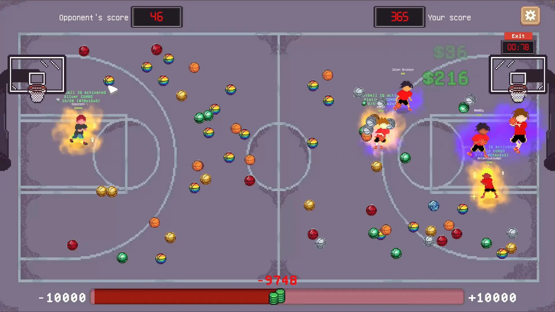 篮球点点点/Swish Ball Clicker 游戏截图