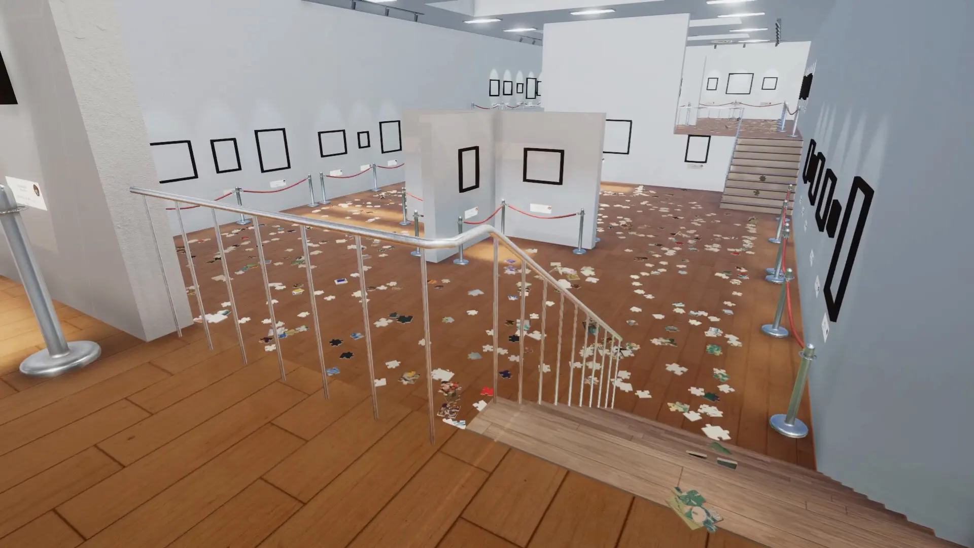 整理拼图画廊/Cleaning Up The Puzzle Gallery 游戏截图