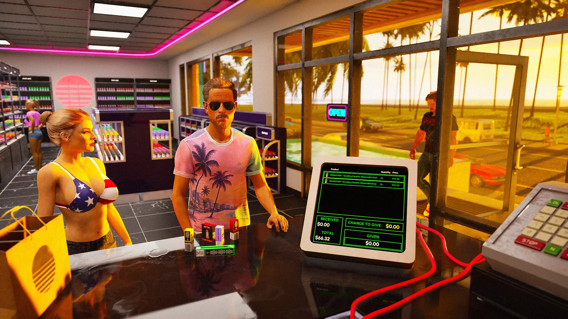 电子烟店：迈阿密/Vape Store Miami 游戏截图