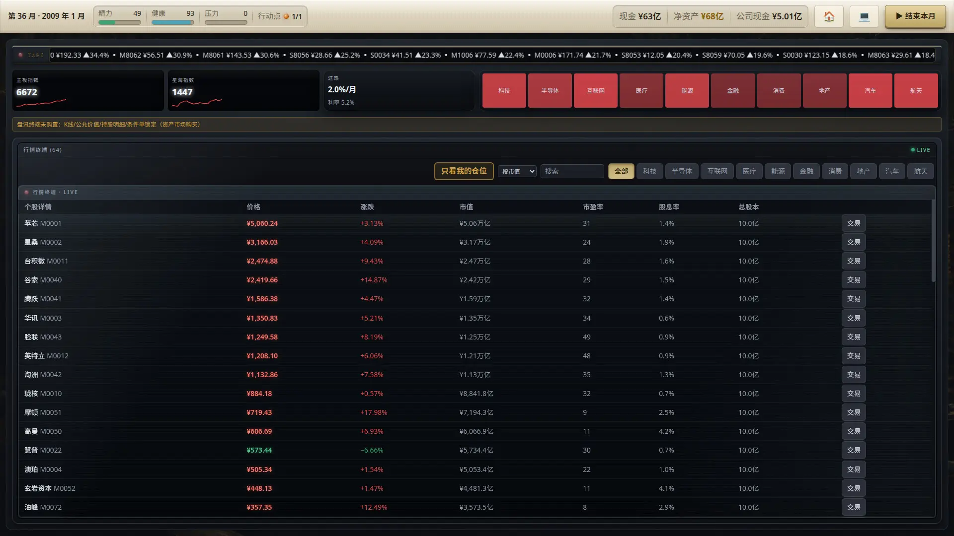 富豪榜:清算所/Rich List: The Order 游戏截图