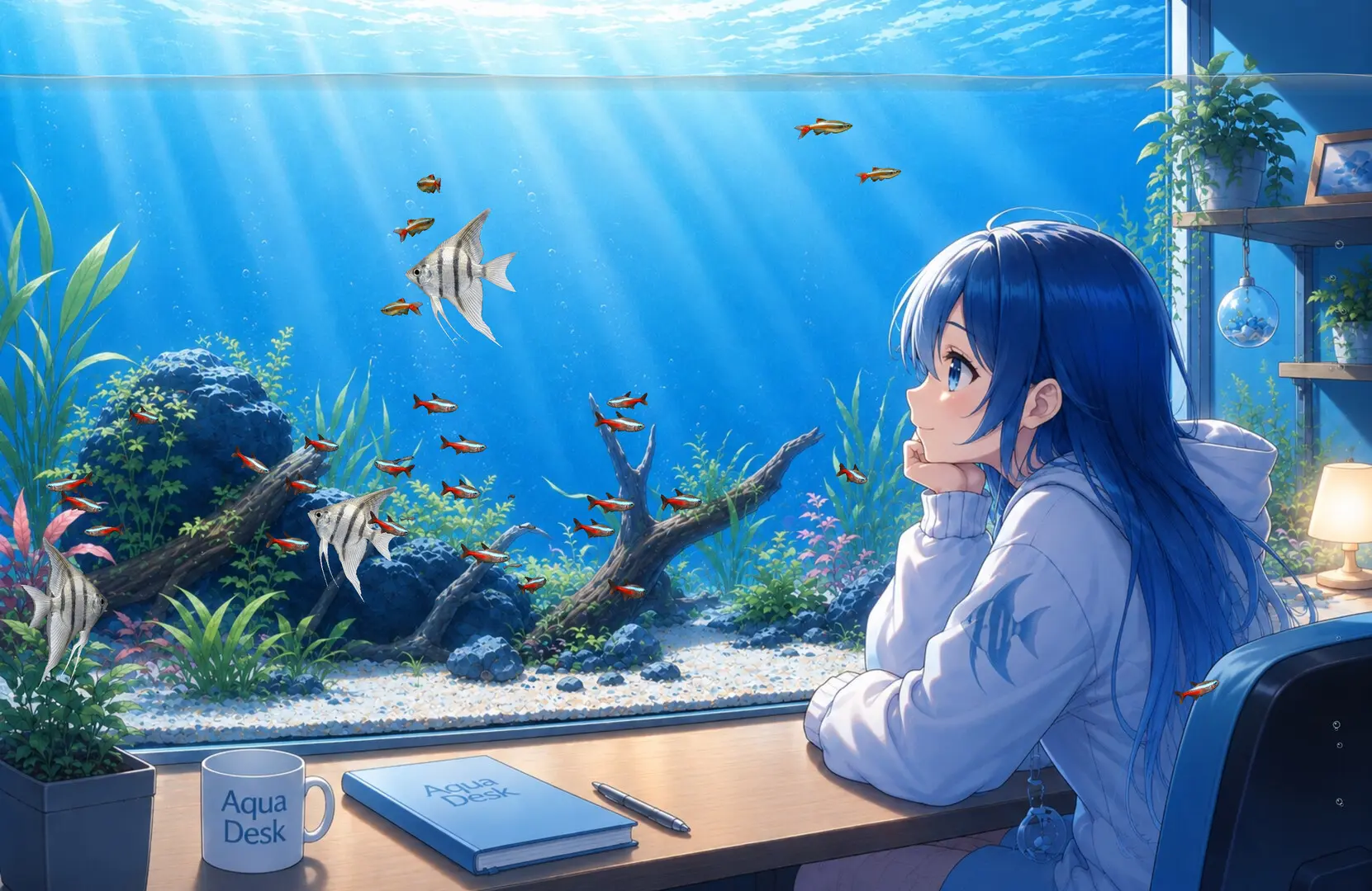 桌面水族馆/AquaDesk 游戏截图