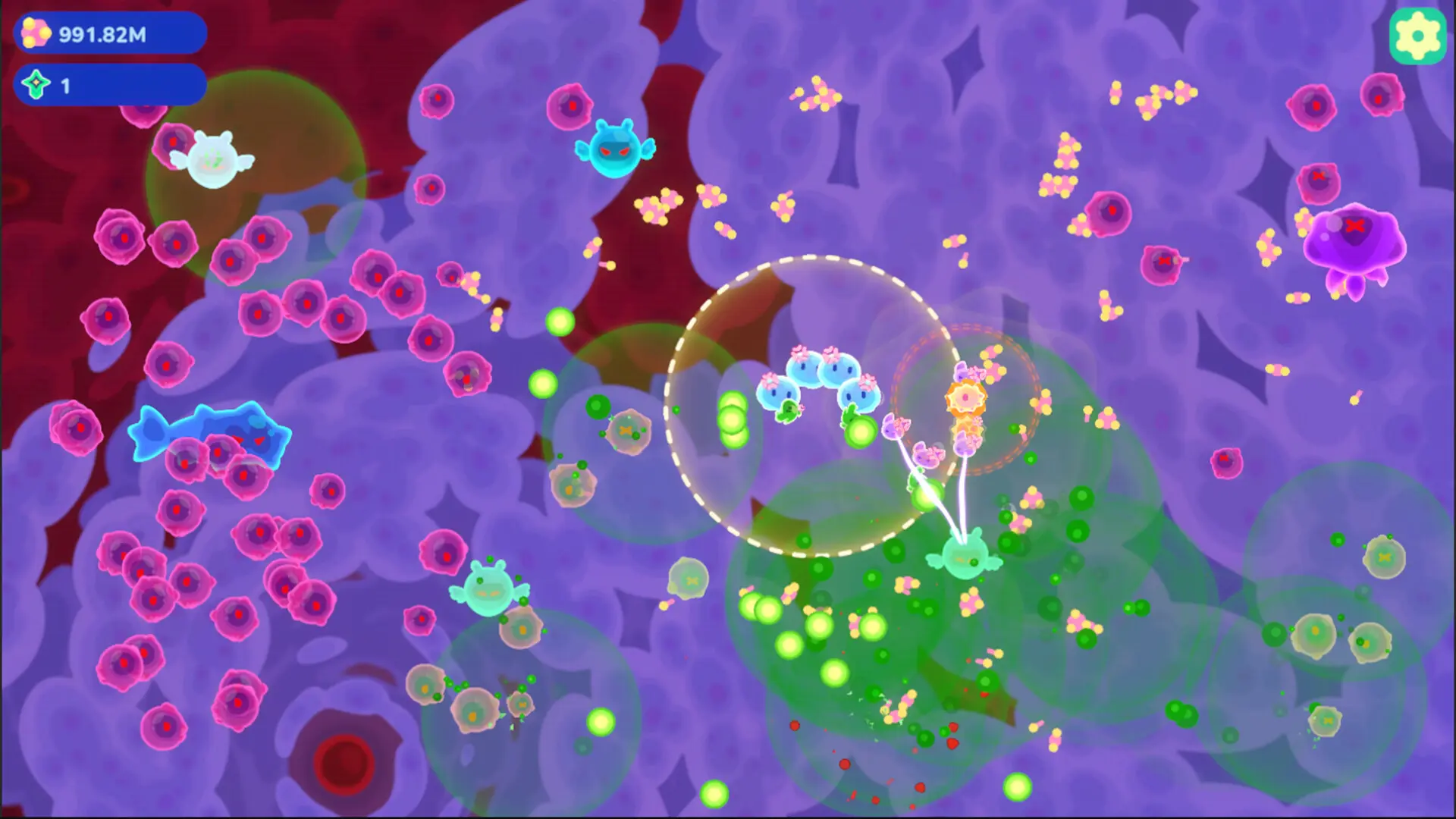 软糖入侵者/Gummy Invaders 游戏截图