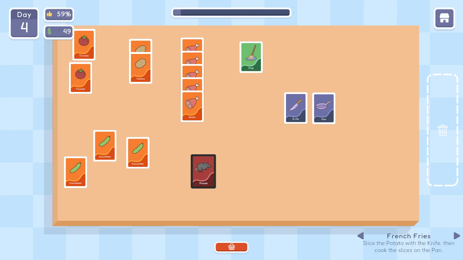 卡牌烹厨/Cook with Card 游戏截图