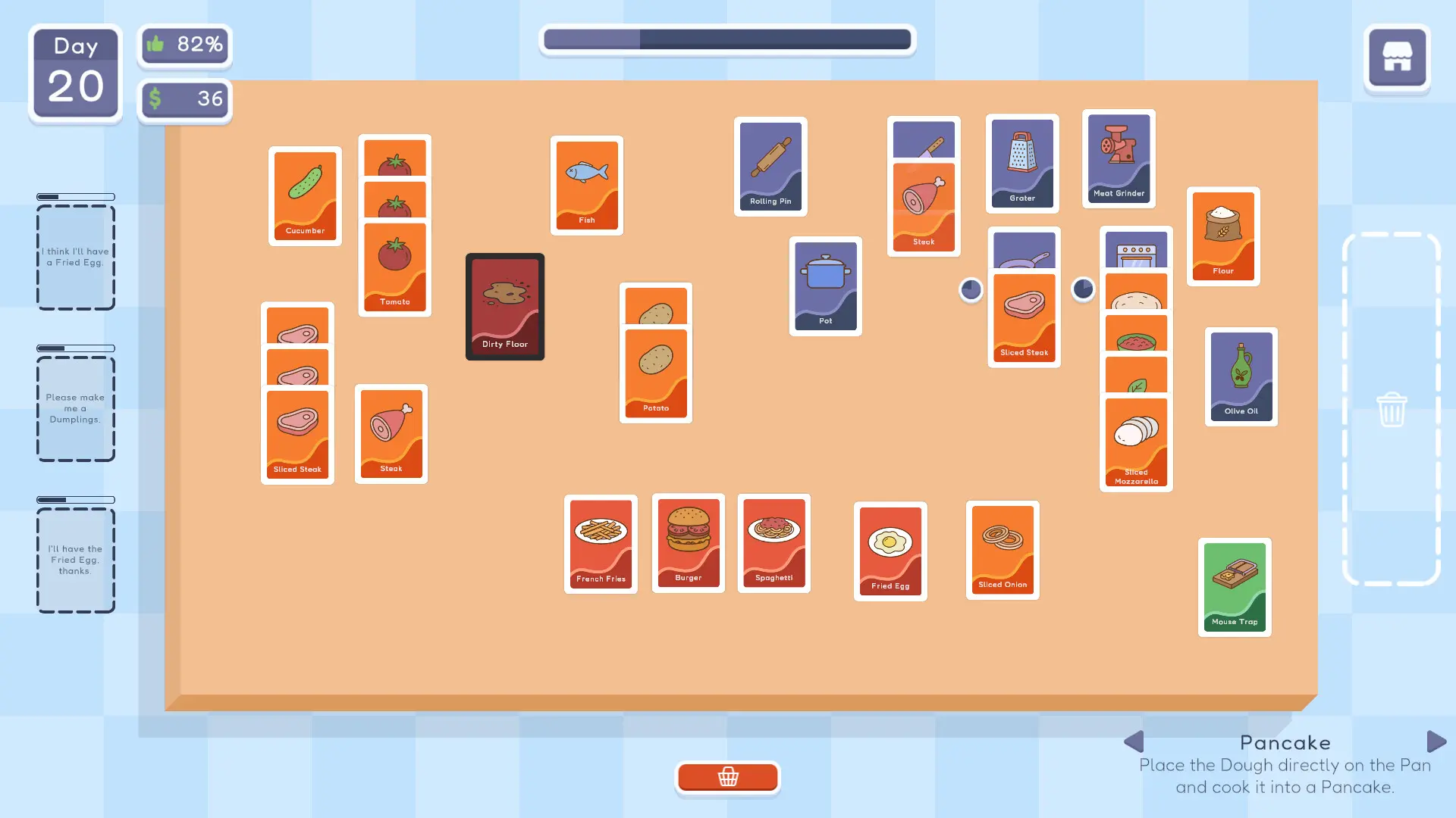 卡牌烹厨/Cook with Card 游戏截图