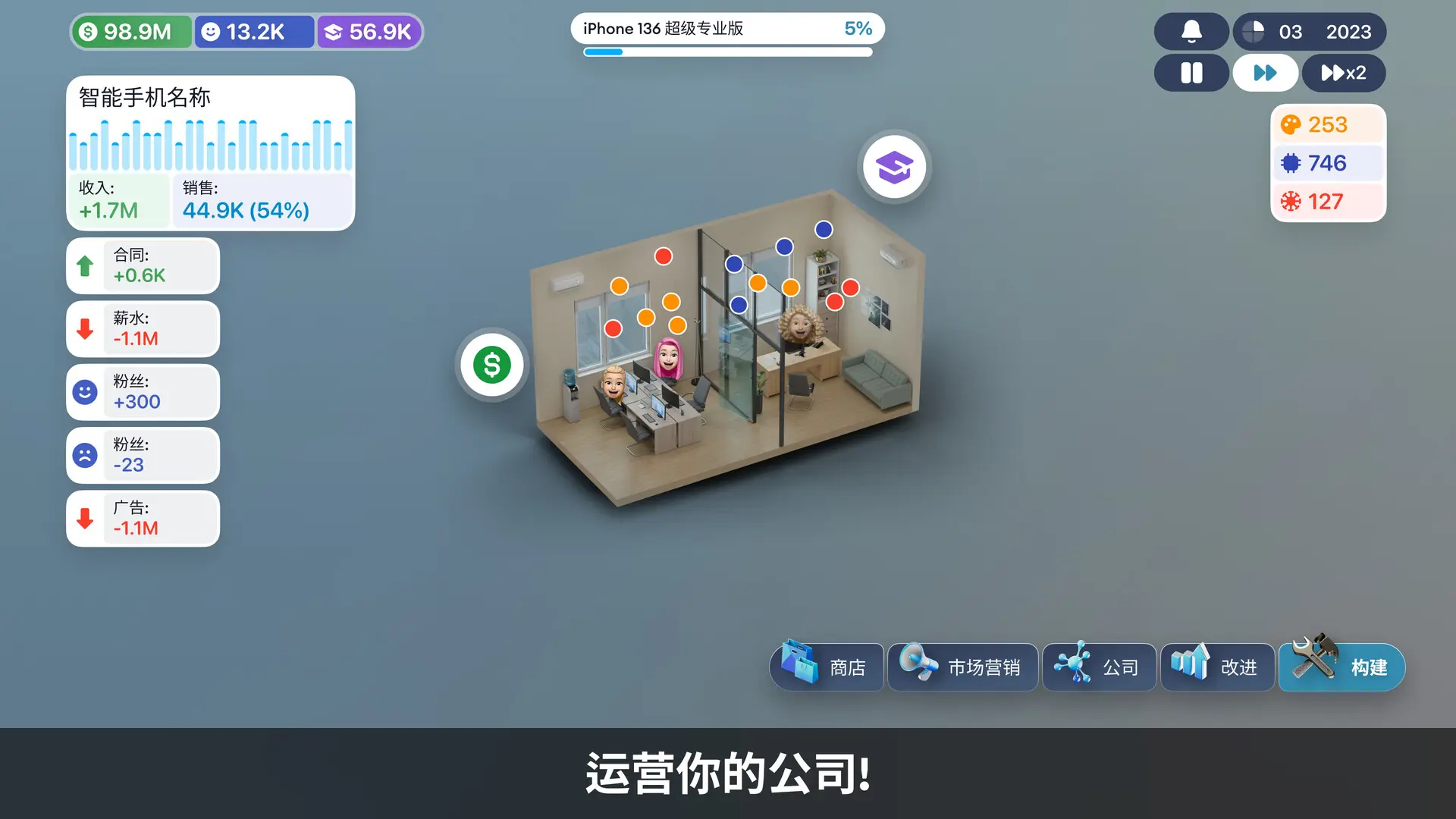 设备公司大亨/Devices Company Tycoon Inc 游戏截图