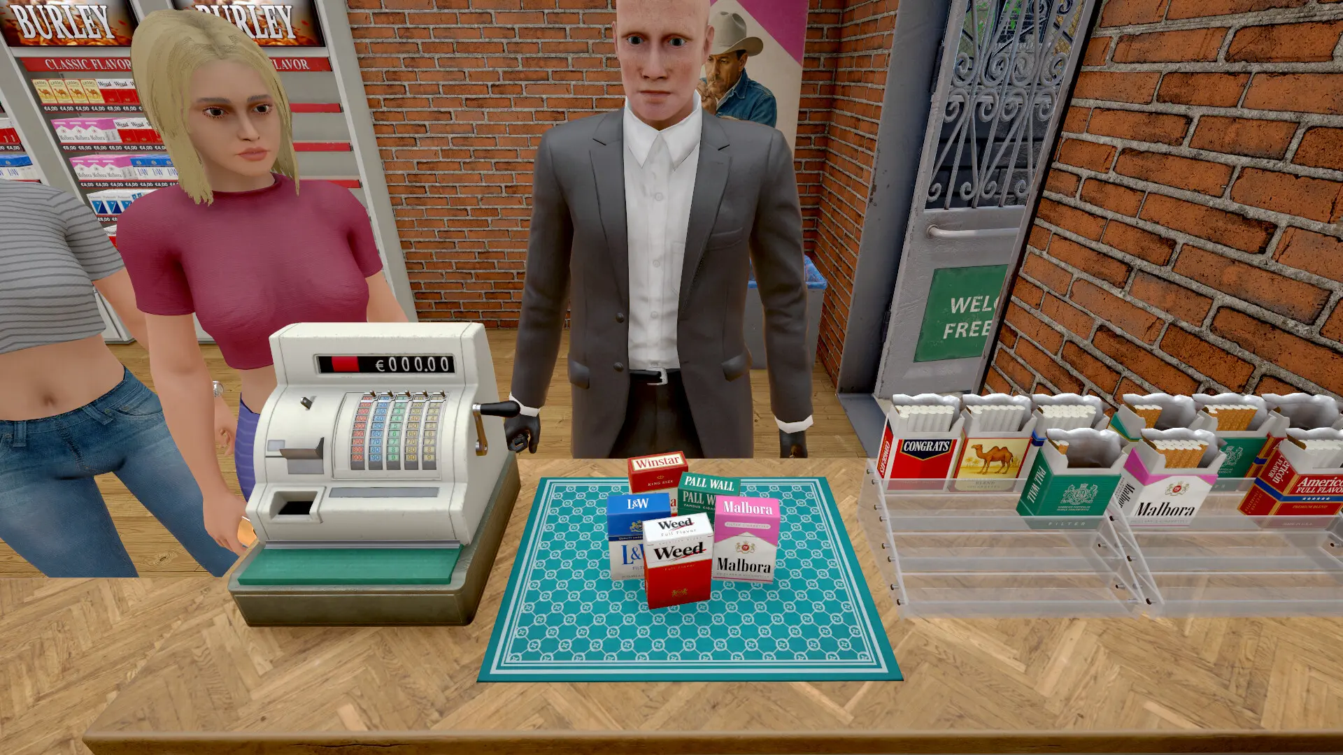 尼古丁商人模拟器/Nicotine Merchant Simulator 游戏截图