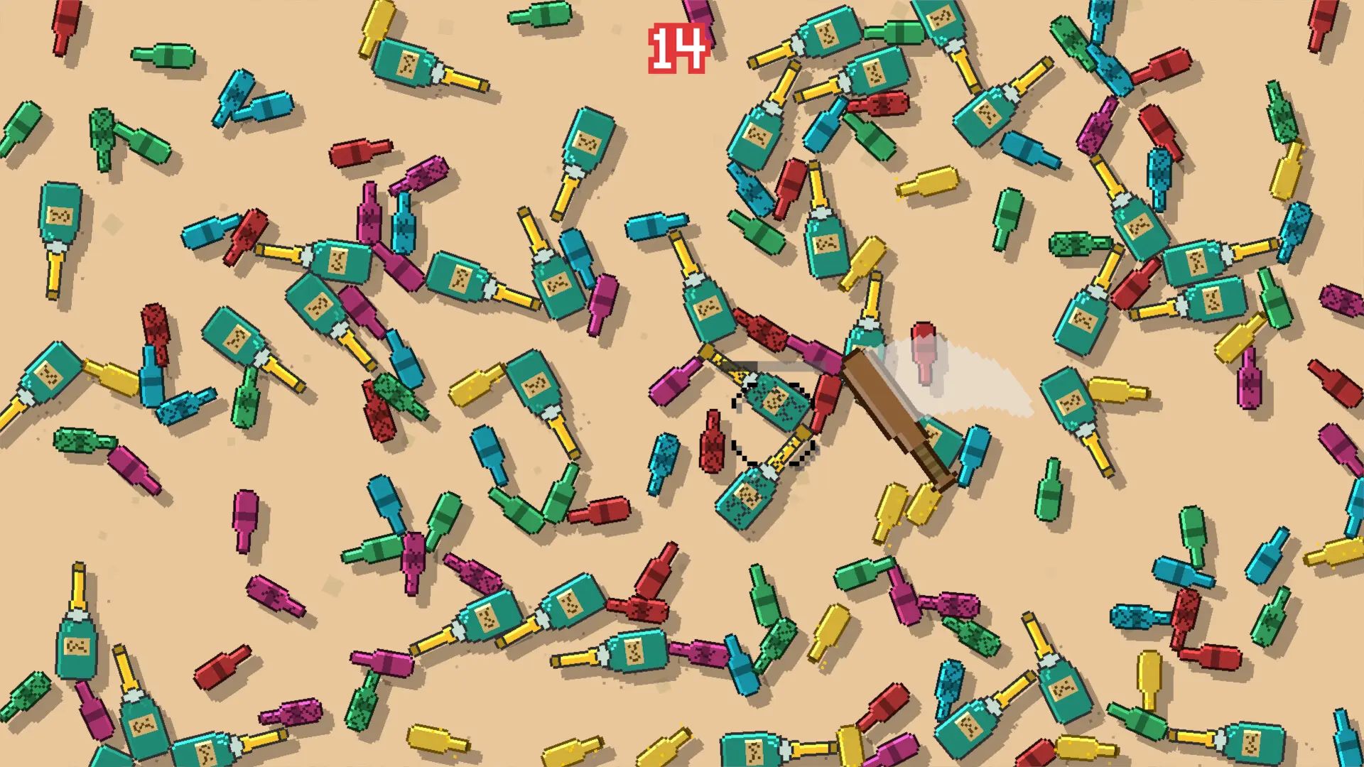 粉碎瓶子/Smashing Bottles 游戏截图