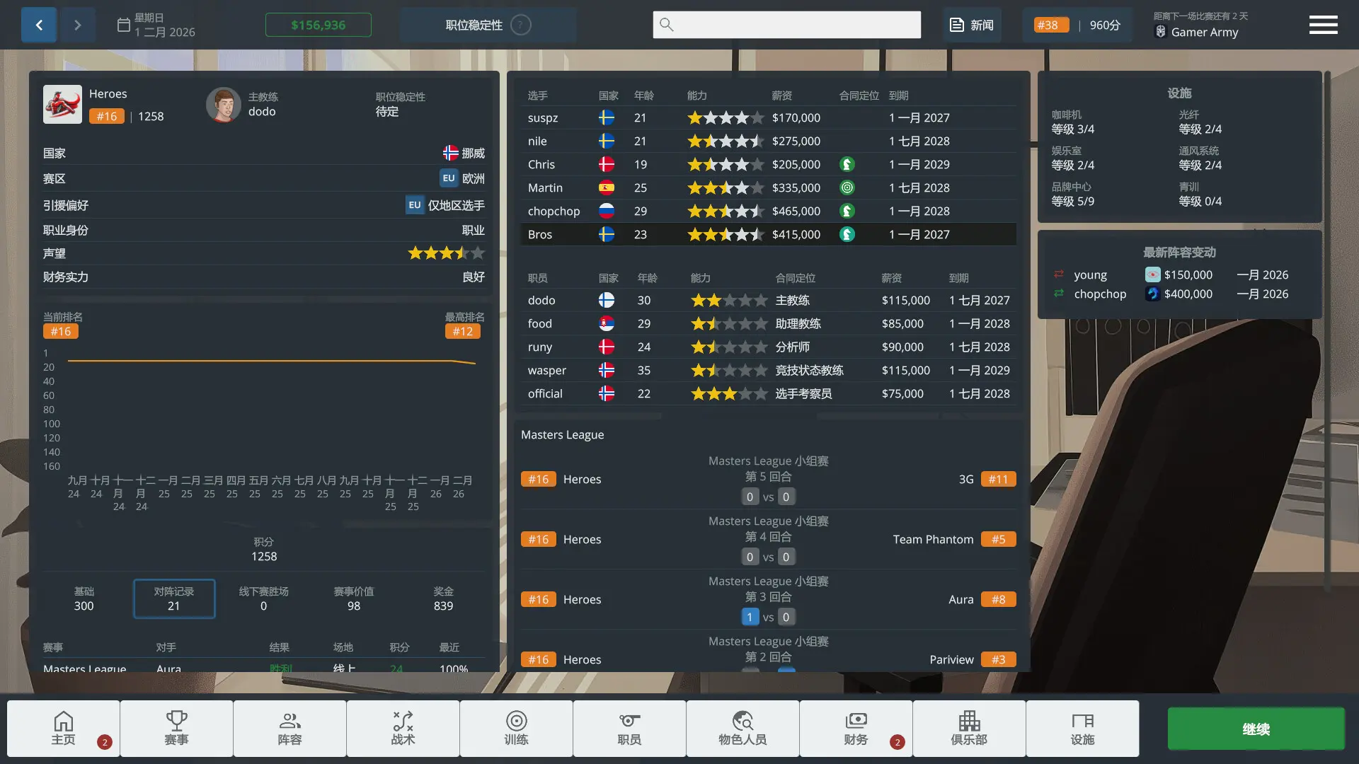 CS电竞经理/CS Manager 游戏截图