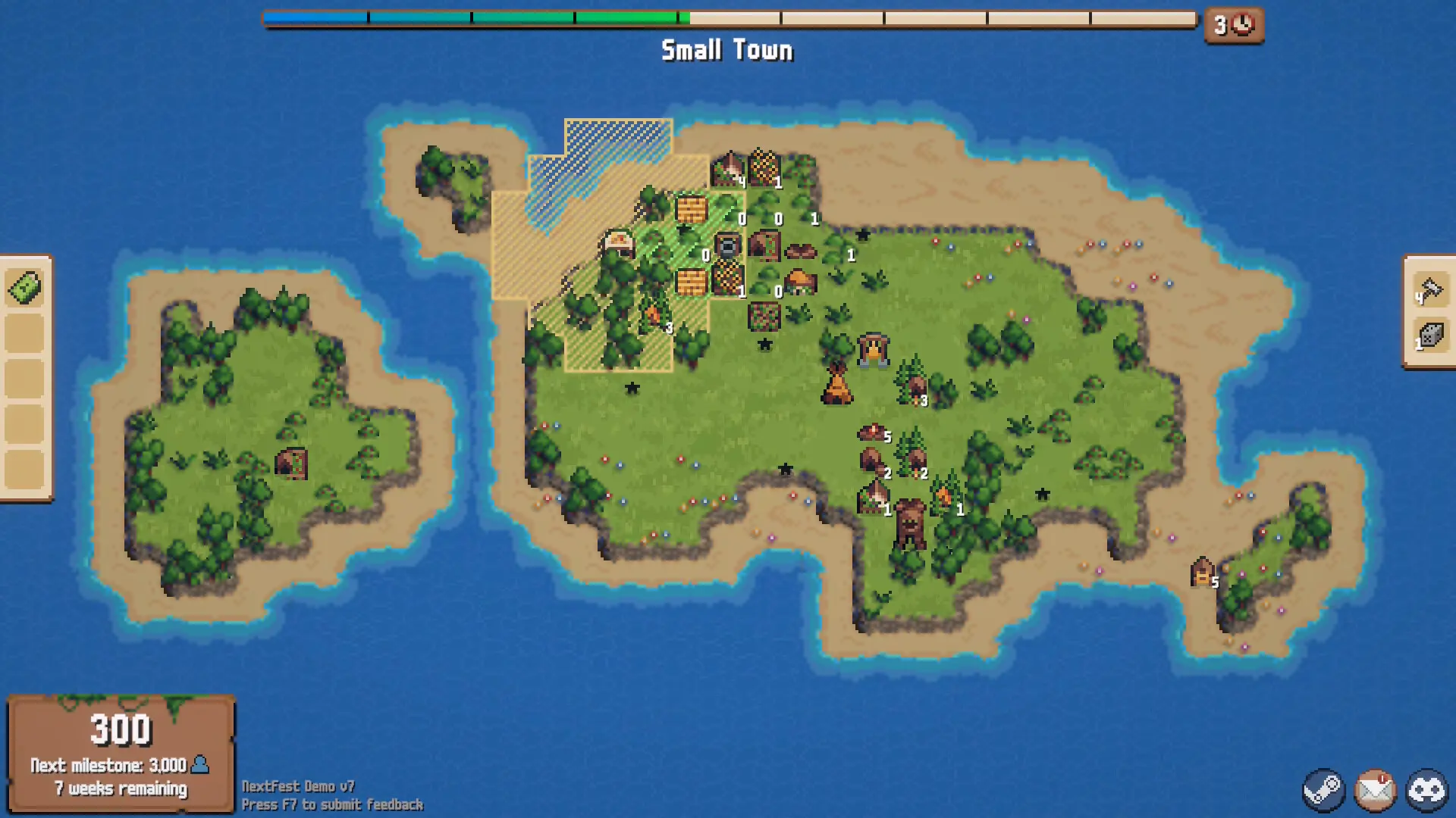 连锁城邦: 类Rogue城市营造游戏/Combolands: Roguelike Citybuilder 游戏截图