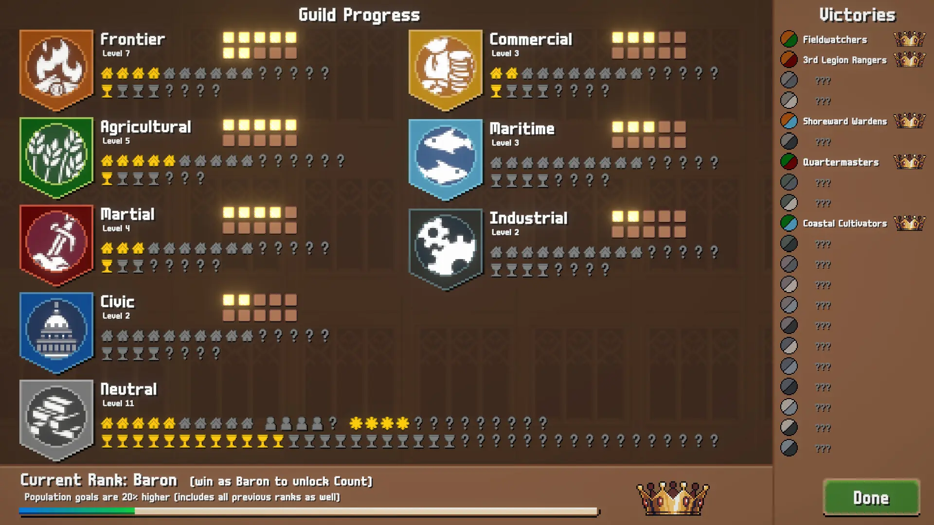 连锁城邦: 类Rogue城市营造游戏/Combolands: Roguelike Citybuilder 游戏截图