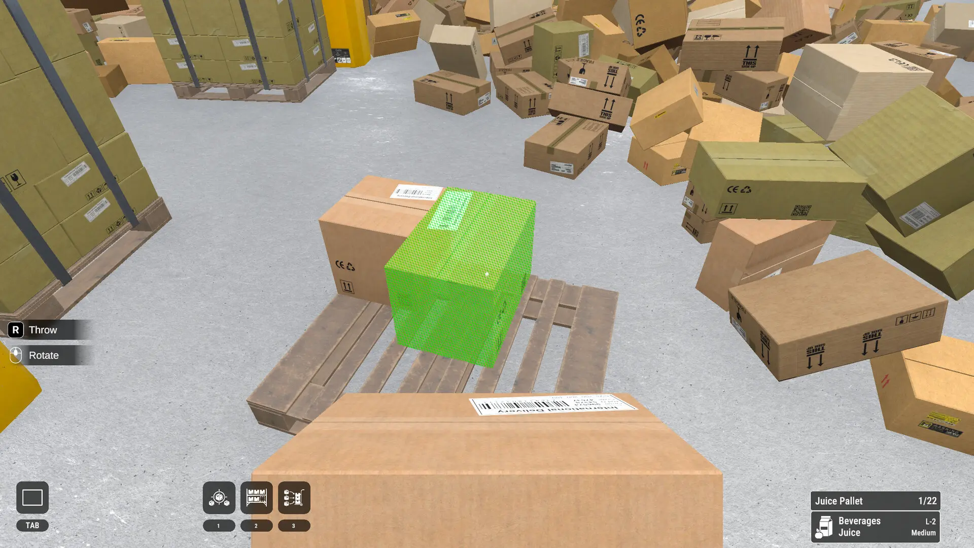 包裹堆叠:整理仓库!/Package Piles: Tidy Up The Warehouse! 游戏截图