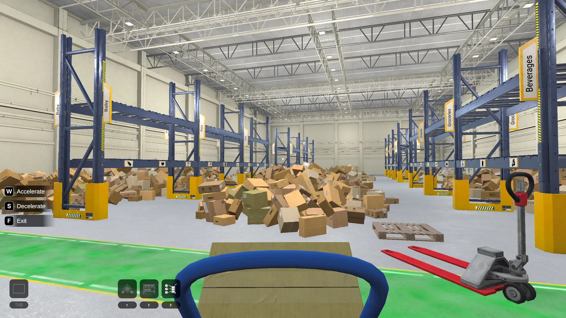 包裹堆叠:整理仓库!/Package Piles: Tidy Up The Warehouse! 游戏截图