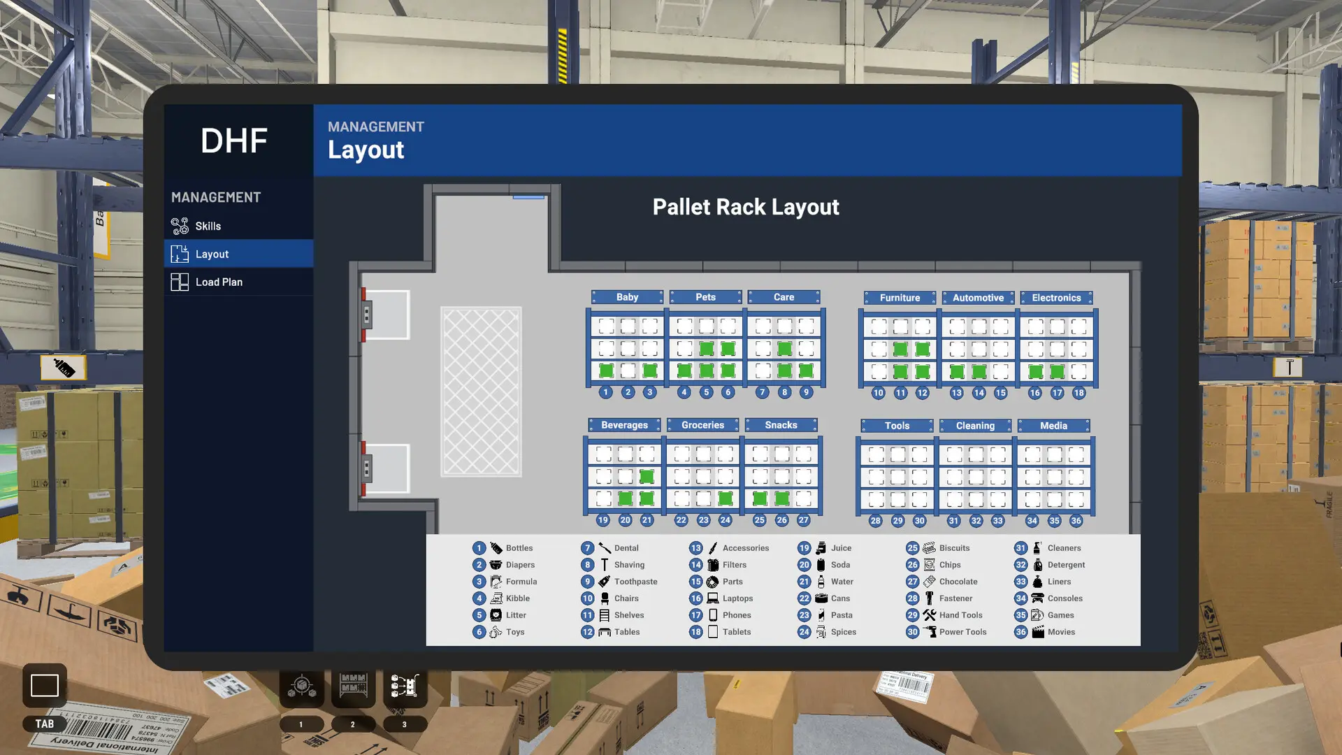 包裹堆叠:整理仓库!/Package Piles: Tidy Up The Warehouse! 游戏截图