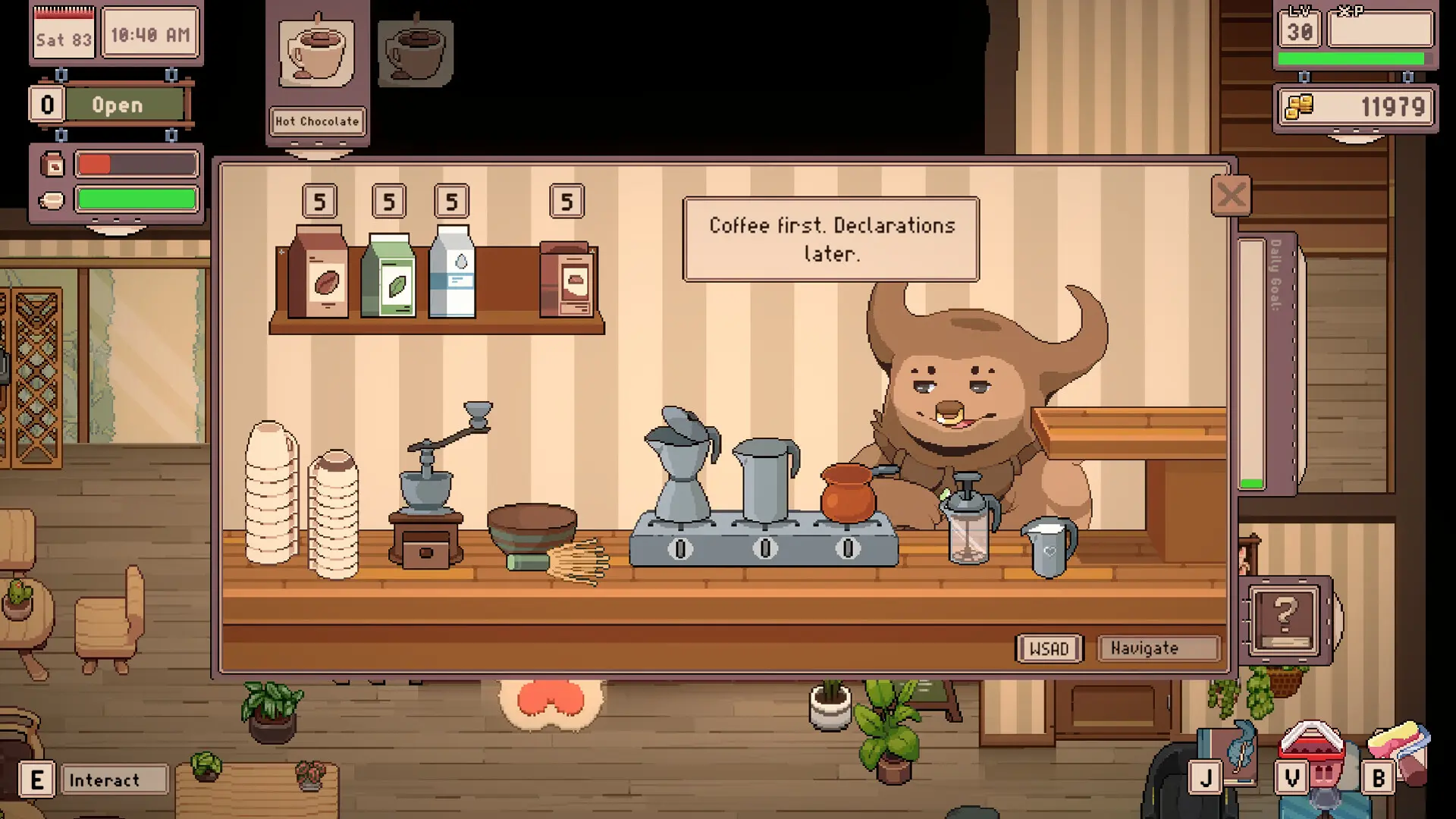 Tailside：治愈咖啡馆/Tailside: Cozy Cafe Sim 游戏截图
