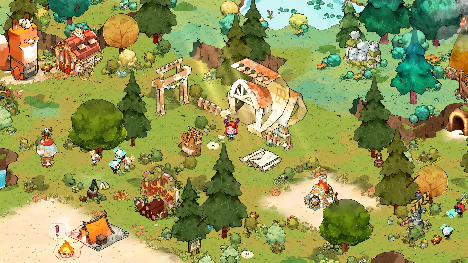 和睦森林:营地之灵/Cozy Grove: Camp Spirit 游戏截图