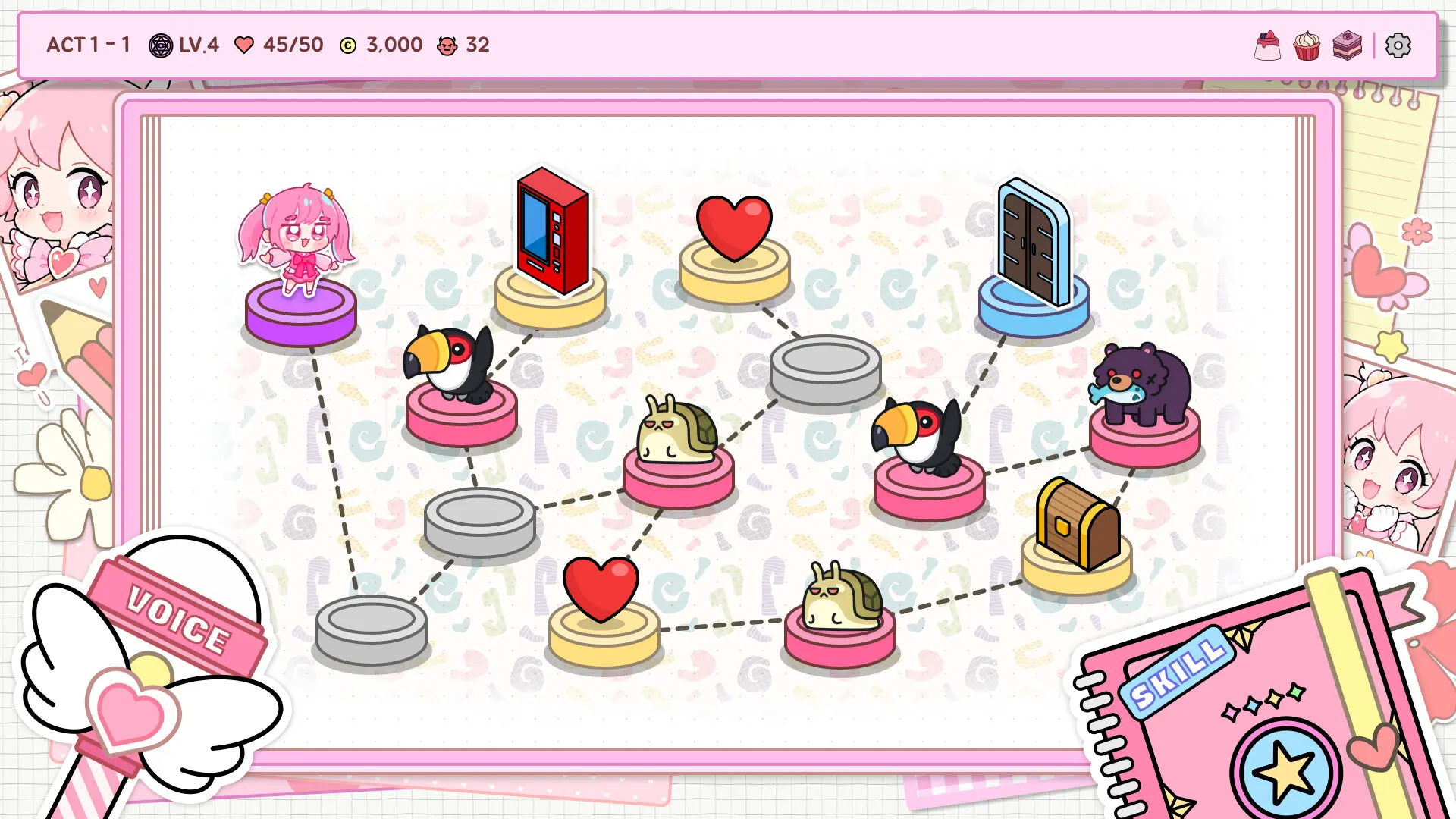 桃子桃子日记/Peach Peach Diary 游戏截图