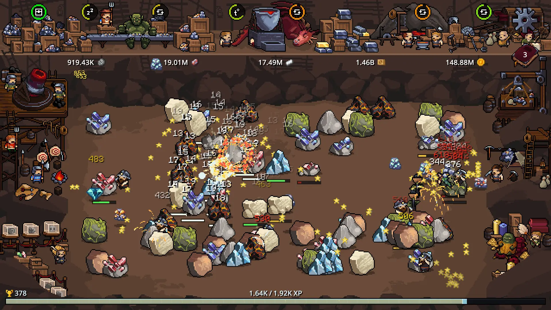 幻想矿工:深渊挂机/Fantasy Miner: Idle Depths 游戏截图