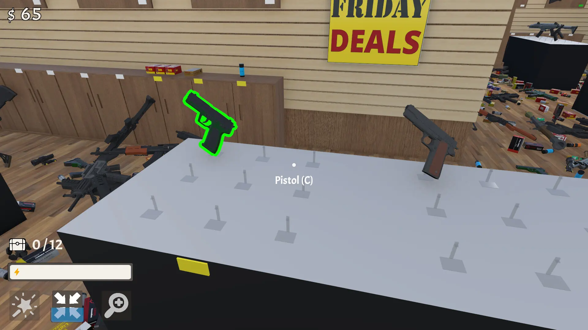 枪械店整理/Gun Shop: Tidy Up 游戏截图