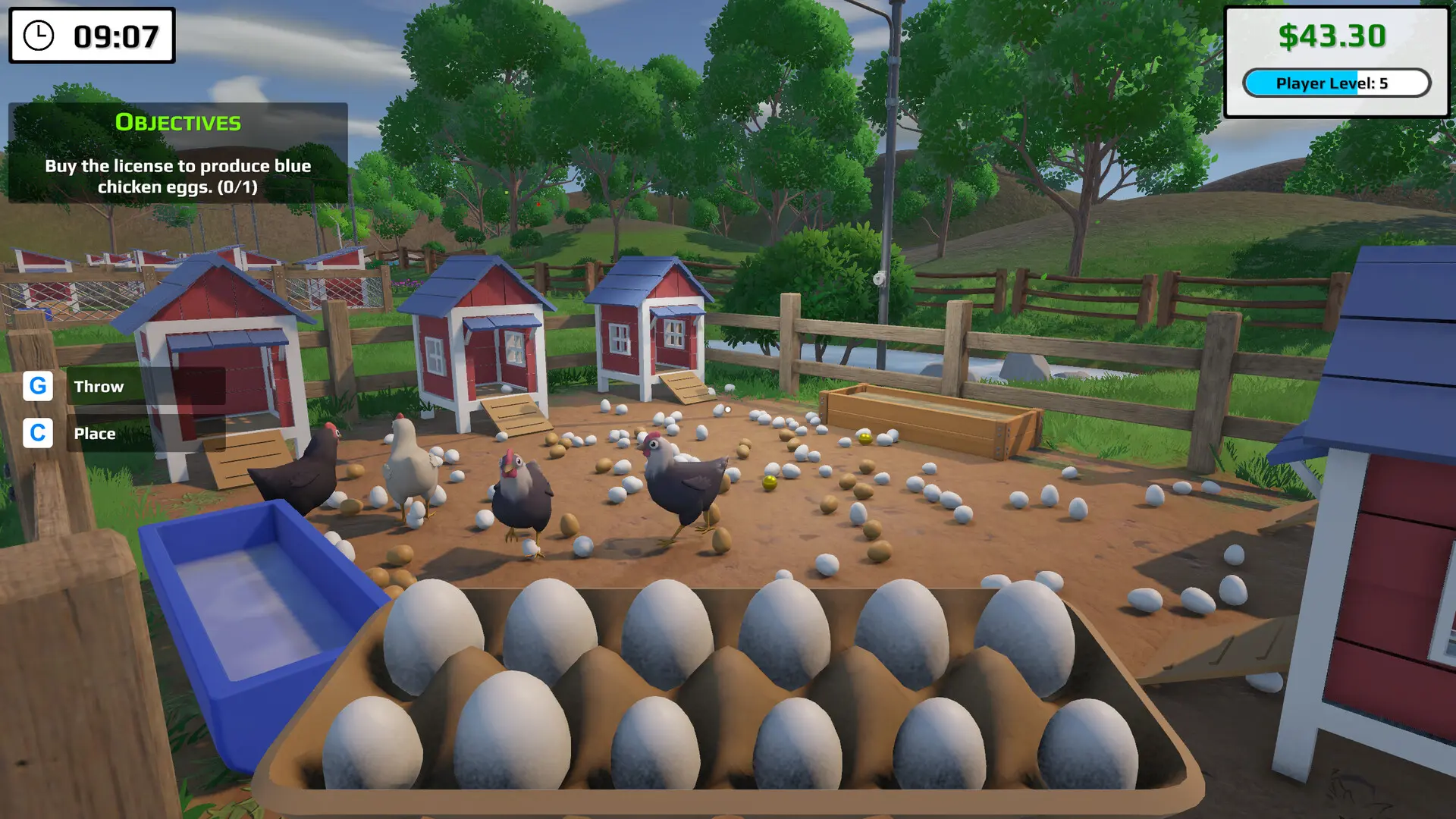 养鸡模拟器/极限蛋场/Eggstreme Farming 游戏截图