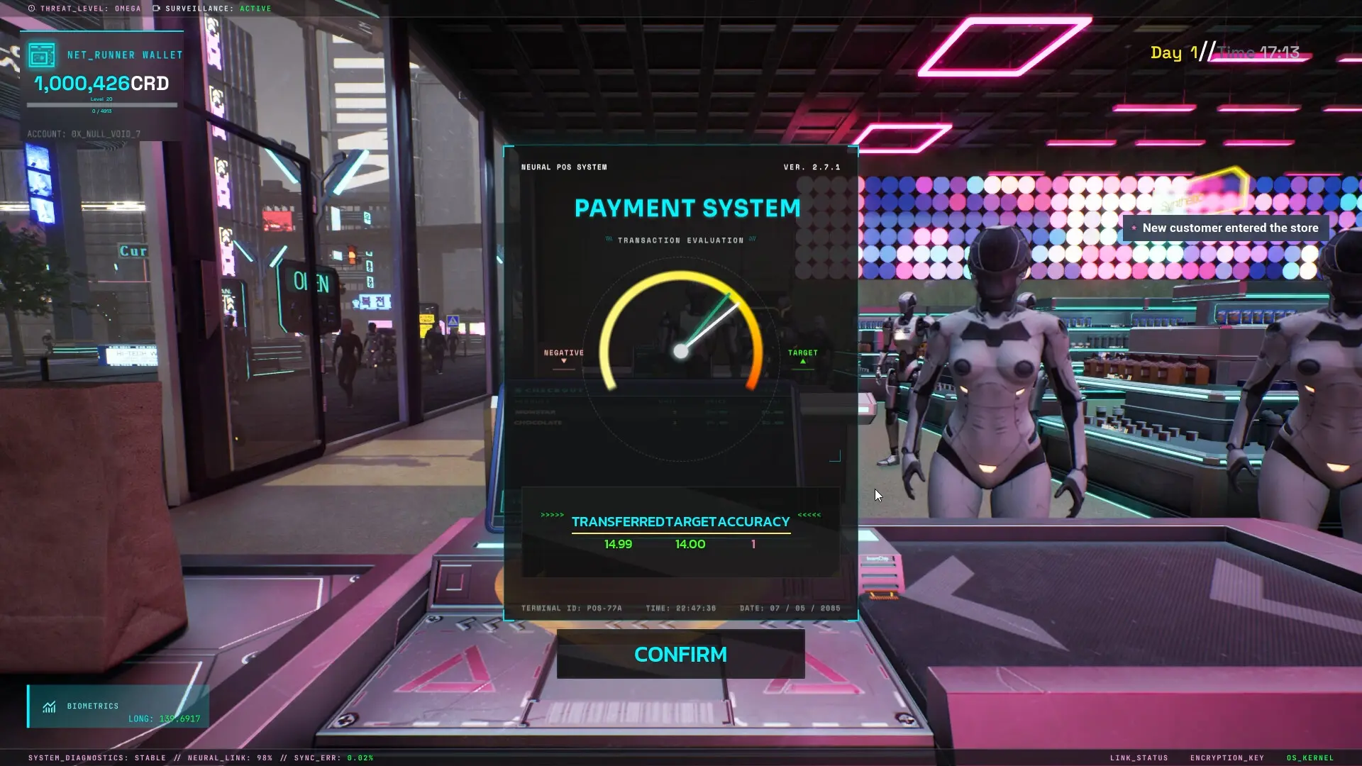 赛博朋克商店模拟器/Cyberpunk Store Simulator 游戏截图