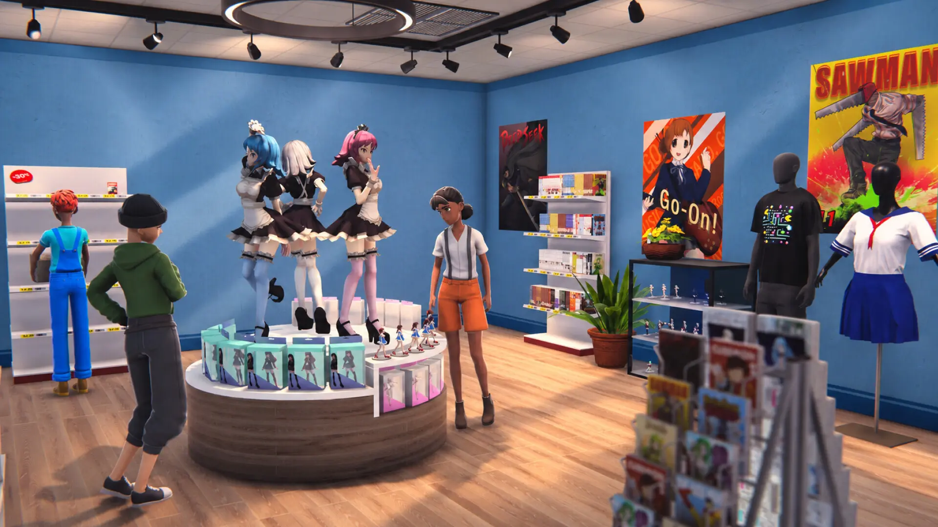动漫商店模拟器/Anime Shop Simulator 游戏截图