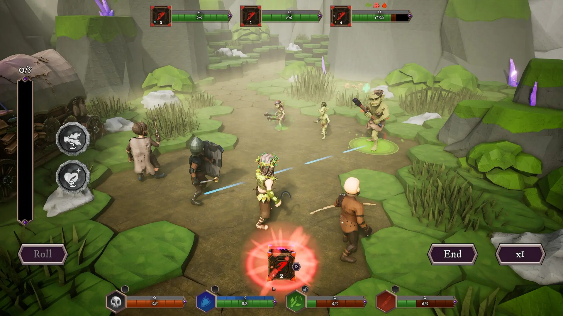 锡吉尔法师/Sigilfarer: A Dice-Rolling Roguelite 游戏截图