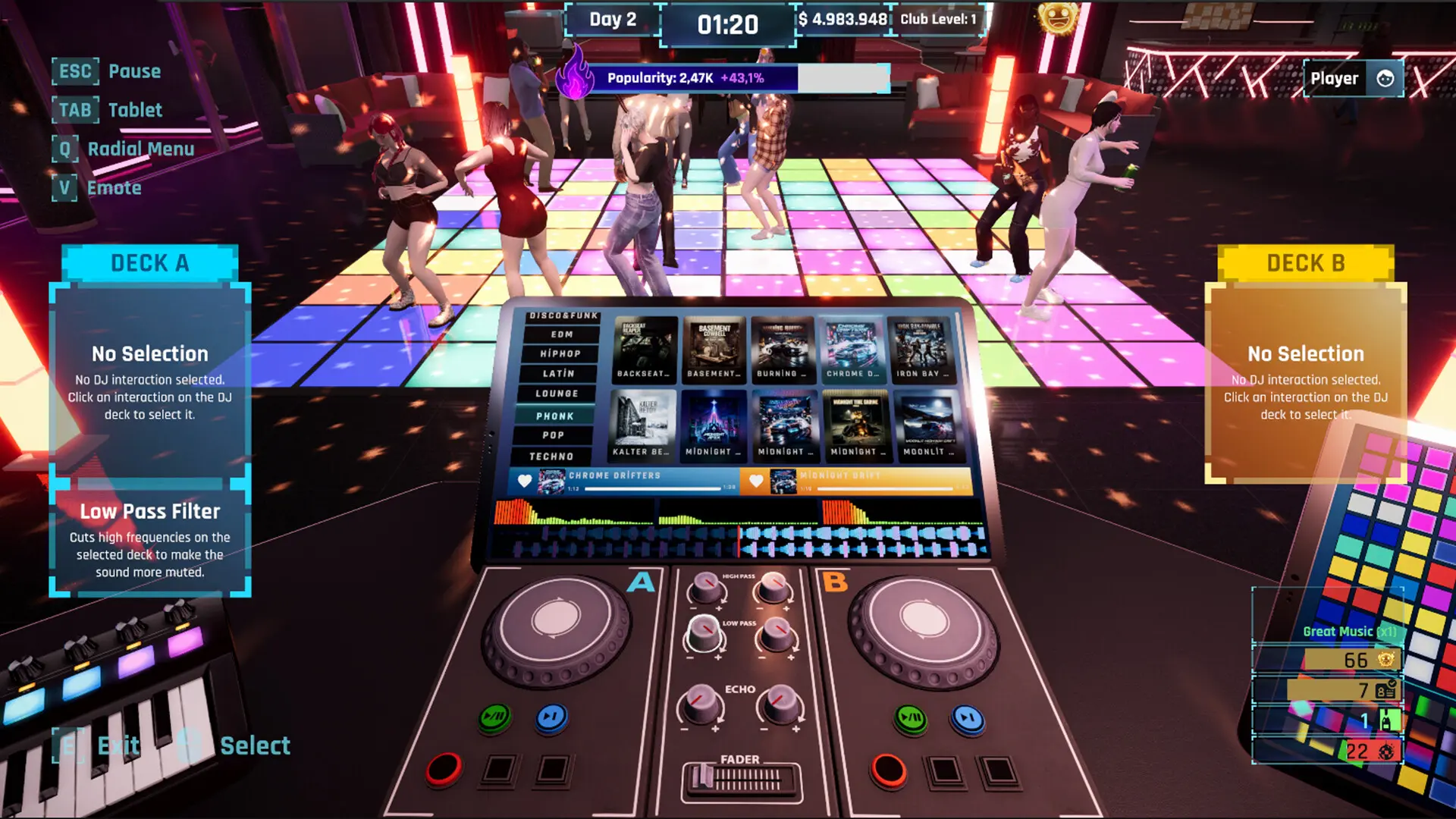 夜店模拟器：派对之王/Night Club Simulator: Party King 游戏截图