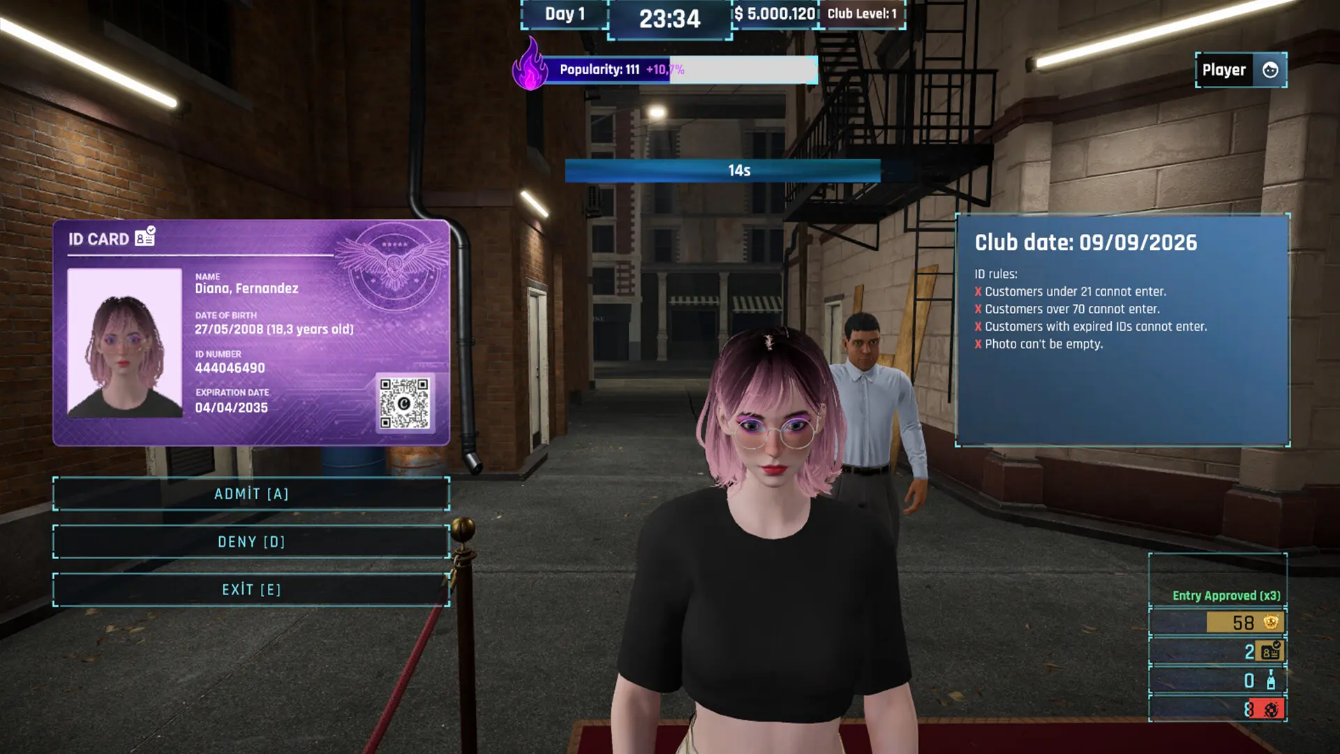夜店模拟器：派对之王/Night Club Simulator: Party King 游戏截图