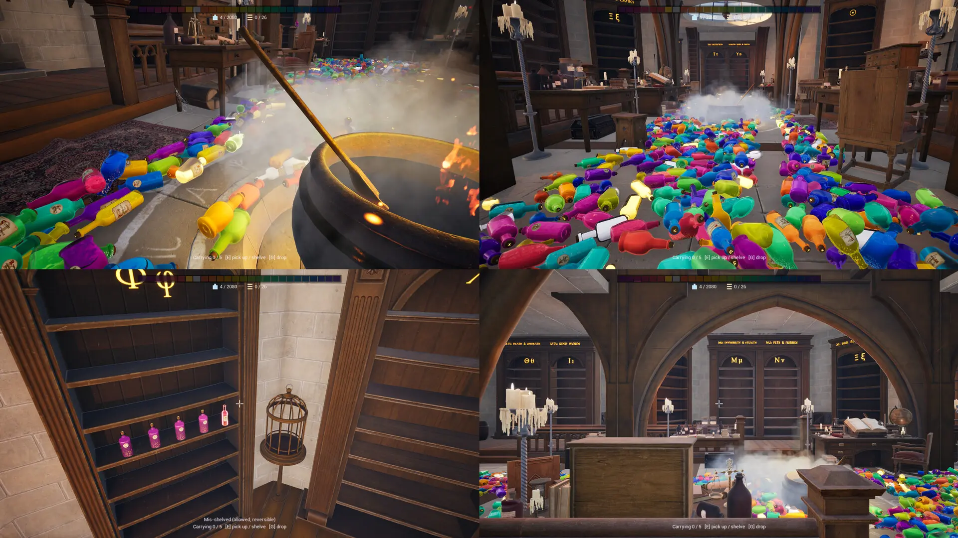 炼金乱局/Alchemess: Tidy Up Your Potion Shop! 游戏截图