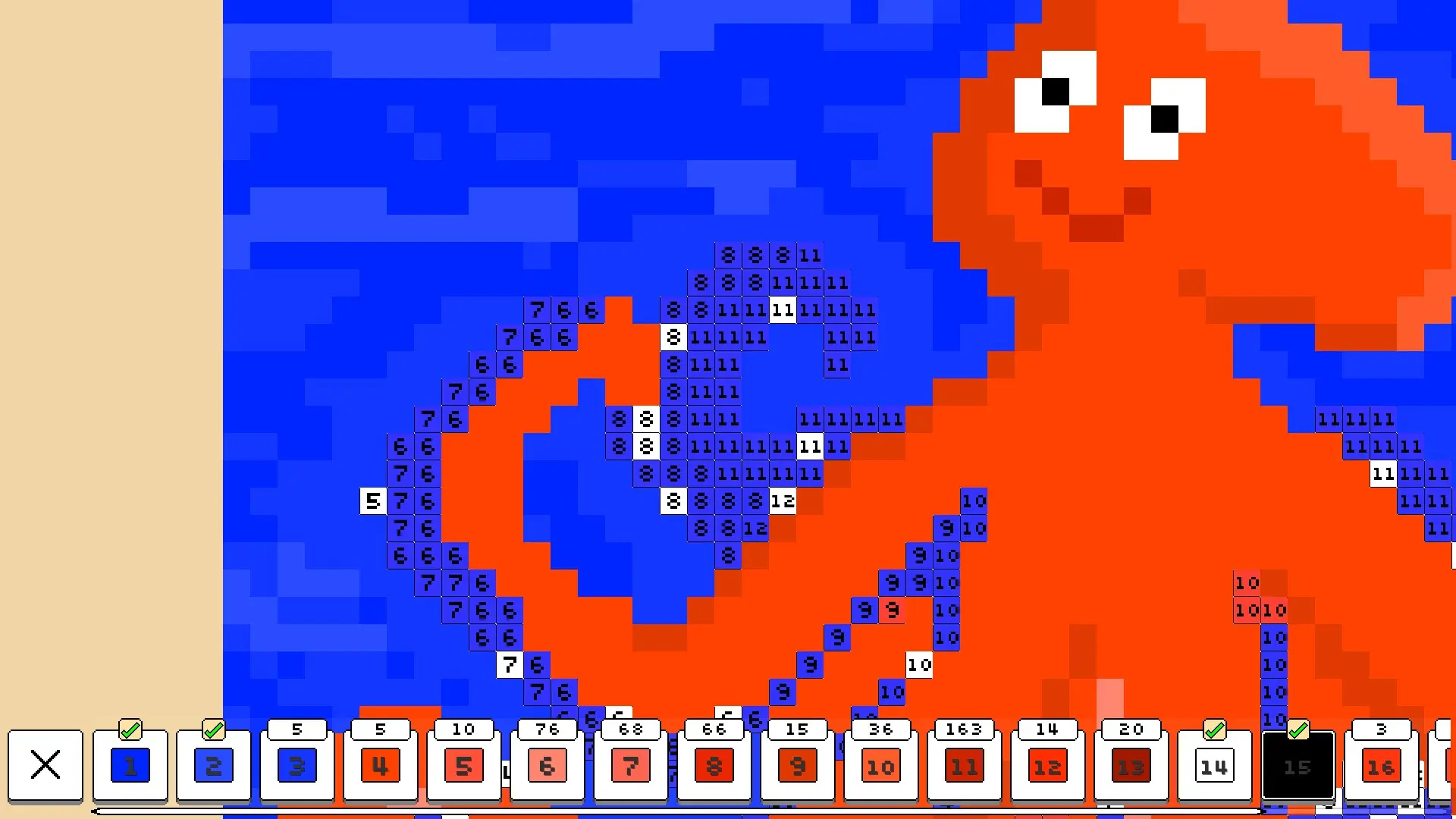 像素填色/Coloring Pixels 游戏截图