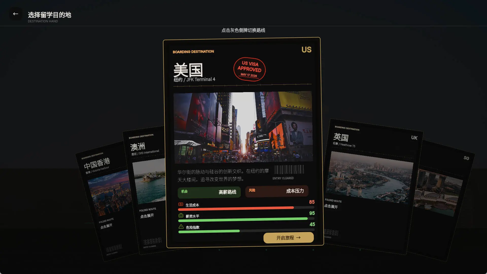 留学模拟器/Study Abroad Sim 游戏截图